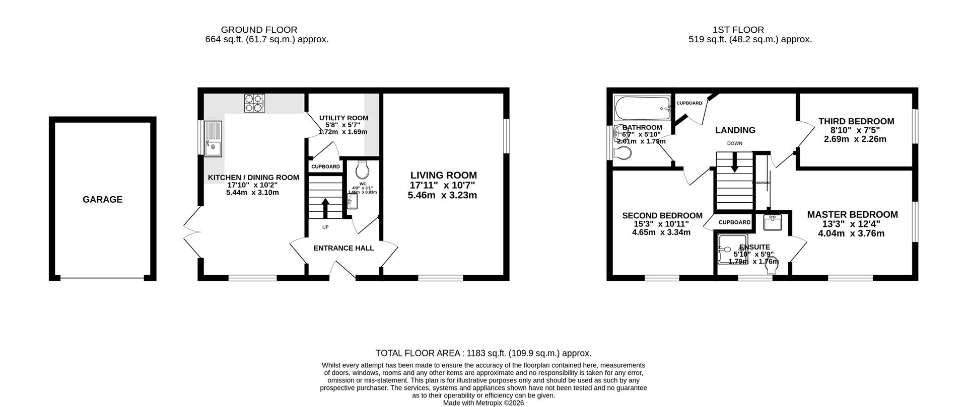 56, Brambling Way, Hardwicke floorplan