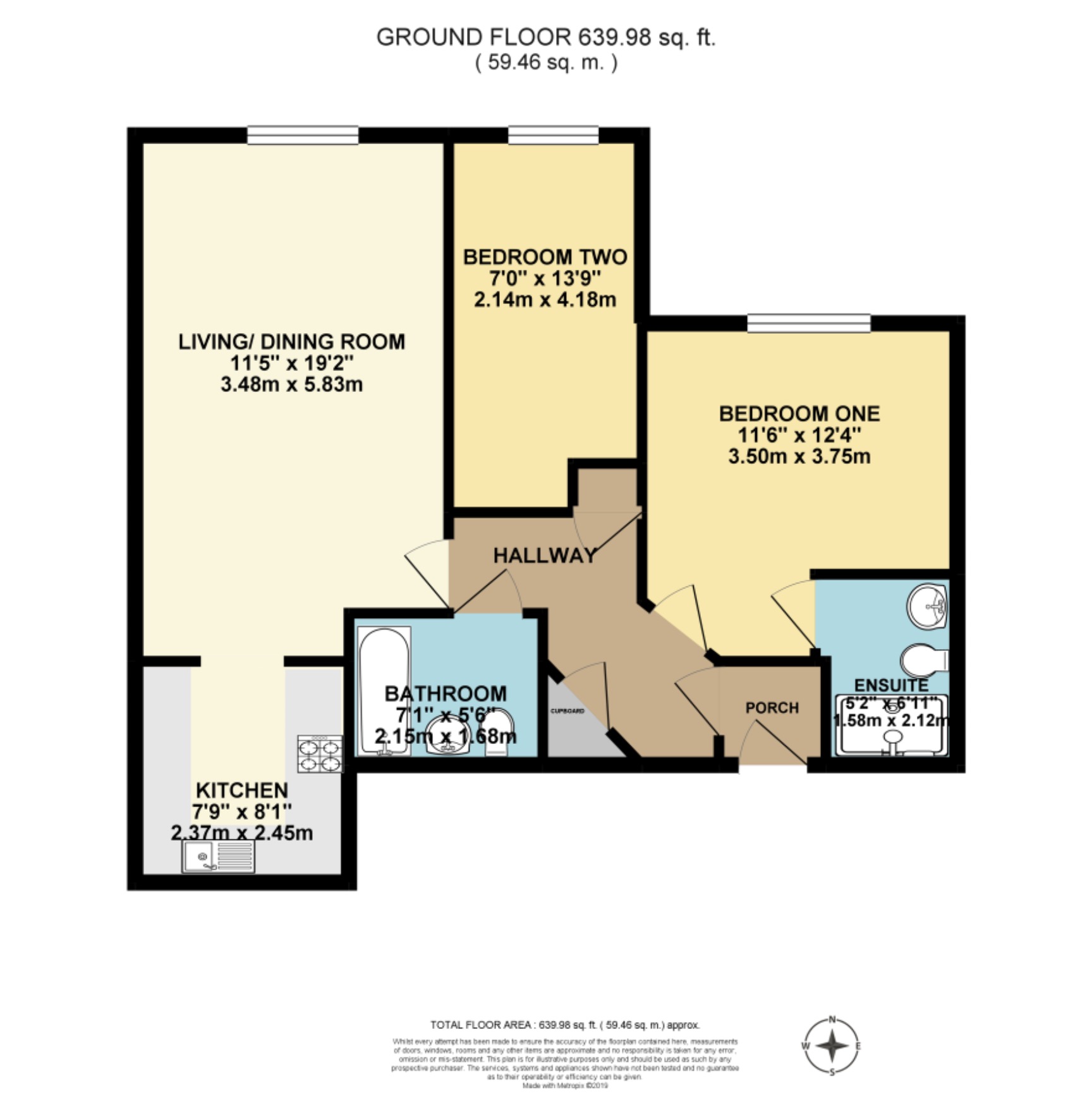 2 Bedrooms Flat for sale in Orchard Street, Rainham Gillingham ME8