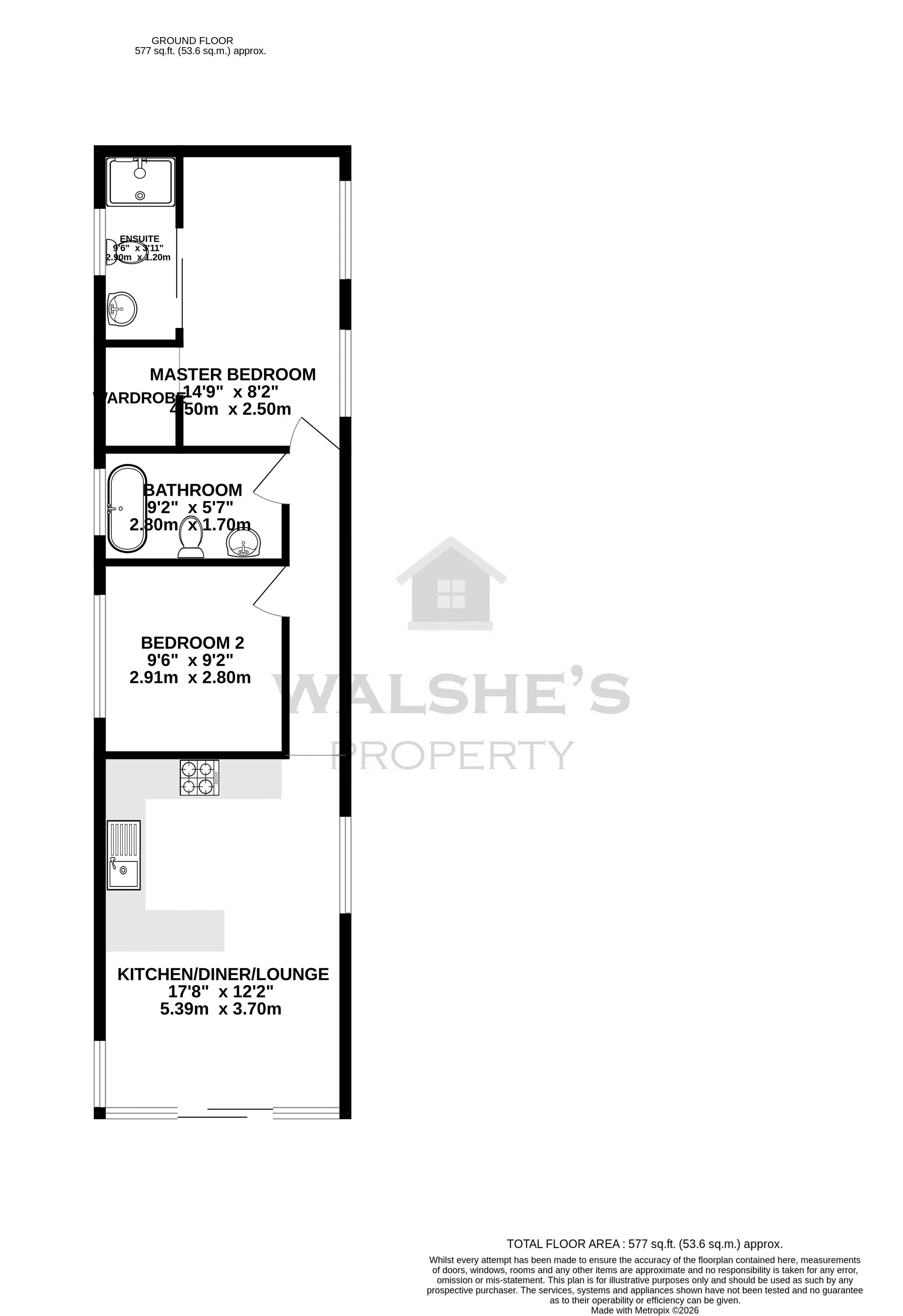 Butterwick Road, Scunthorpe floorplan