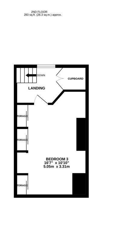 2 Henley Villas, Uplands Road, Stroud floorplan