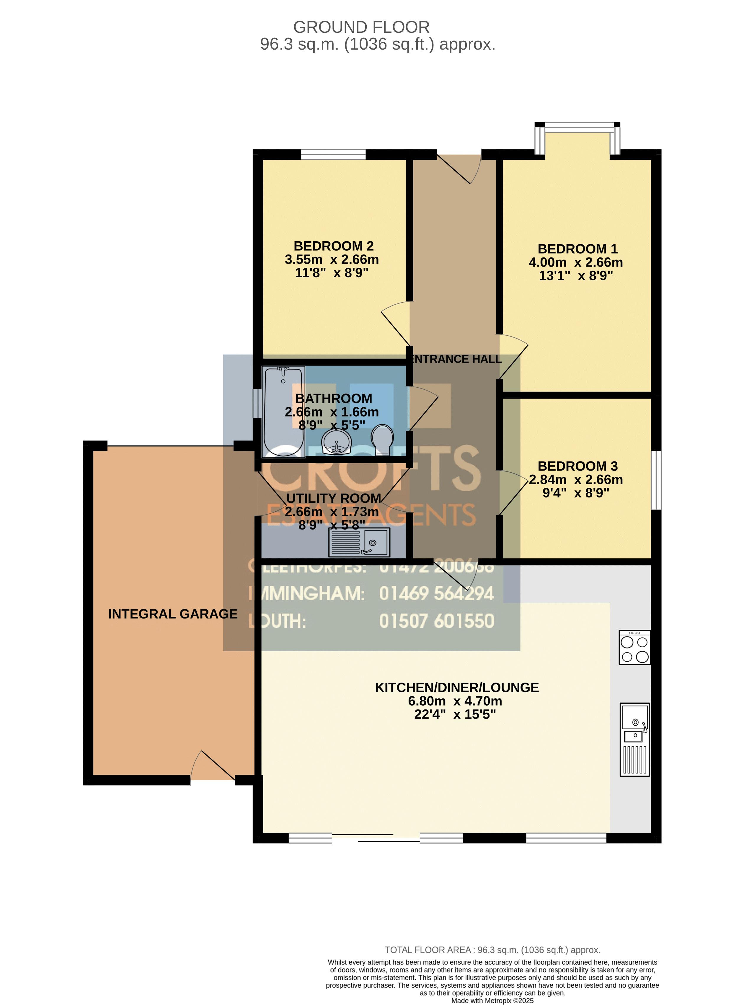 54, Williams Way, Grimsby floorplan