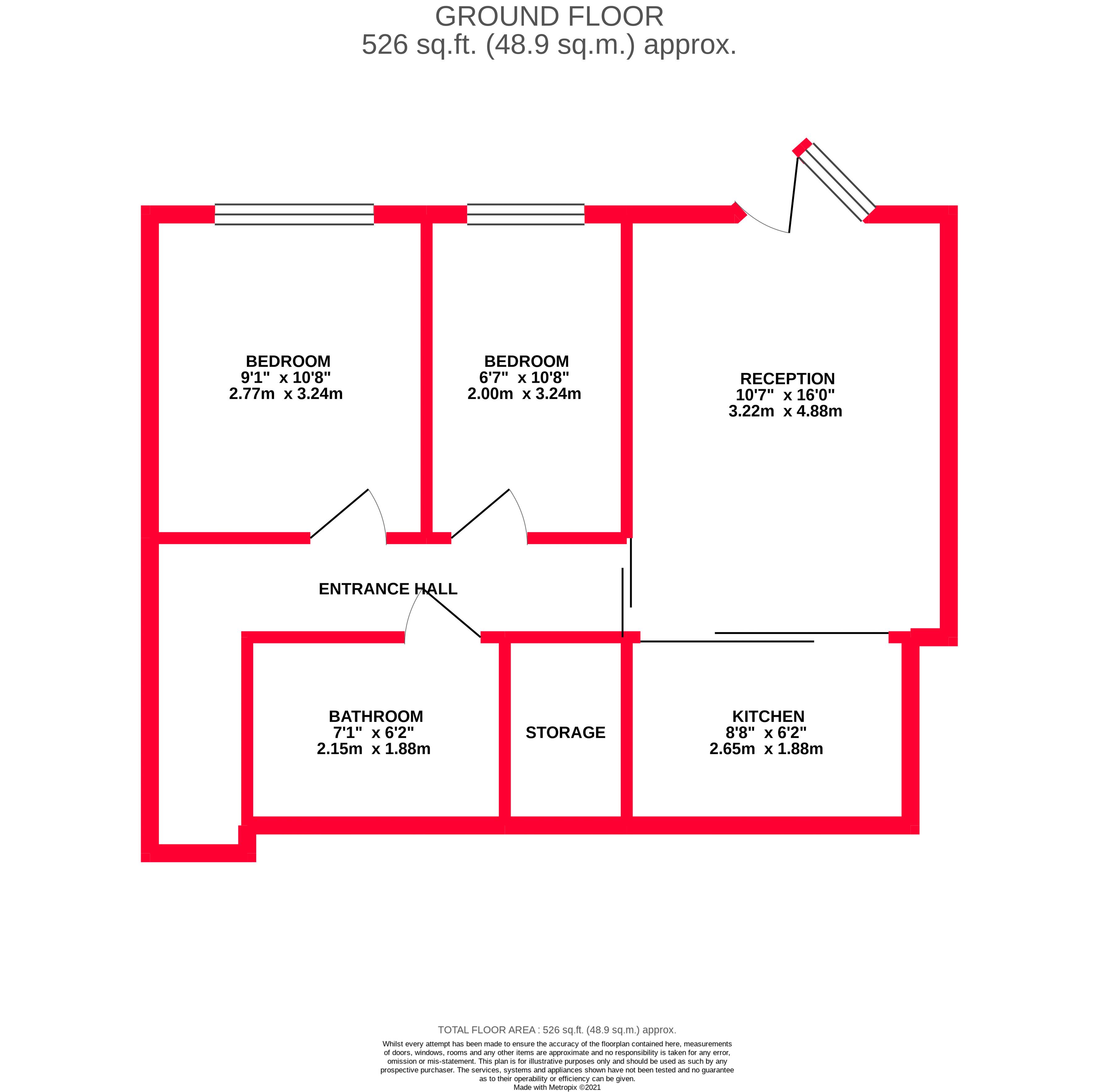 51 Rochester Gate, High Street, Rochester floorplan