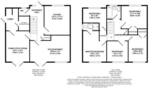 5 Bedrooms Semi-detached house for sale in Piltdown Close, Bexhill On Sea, East Sussex TN39