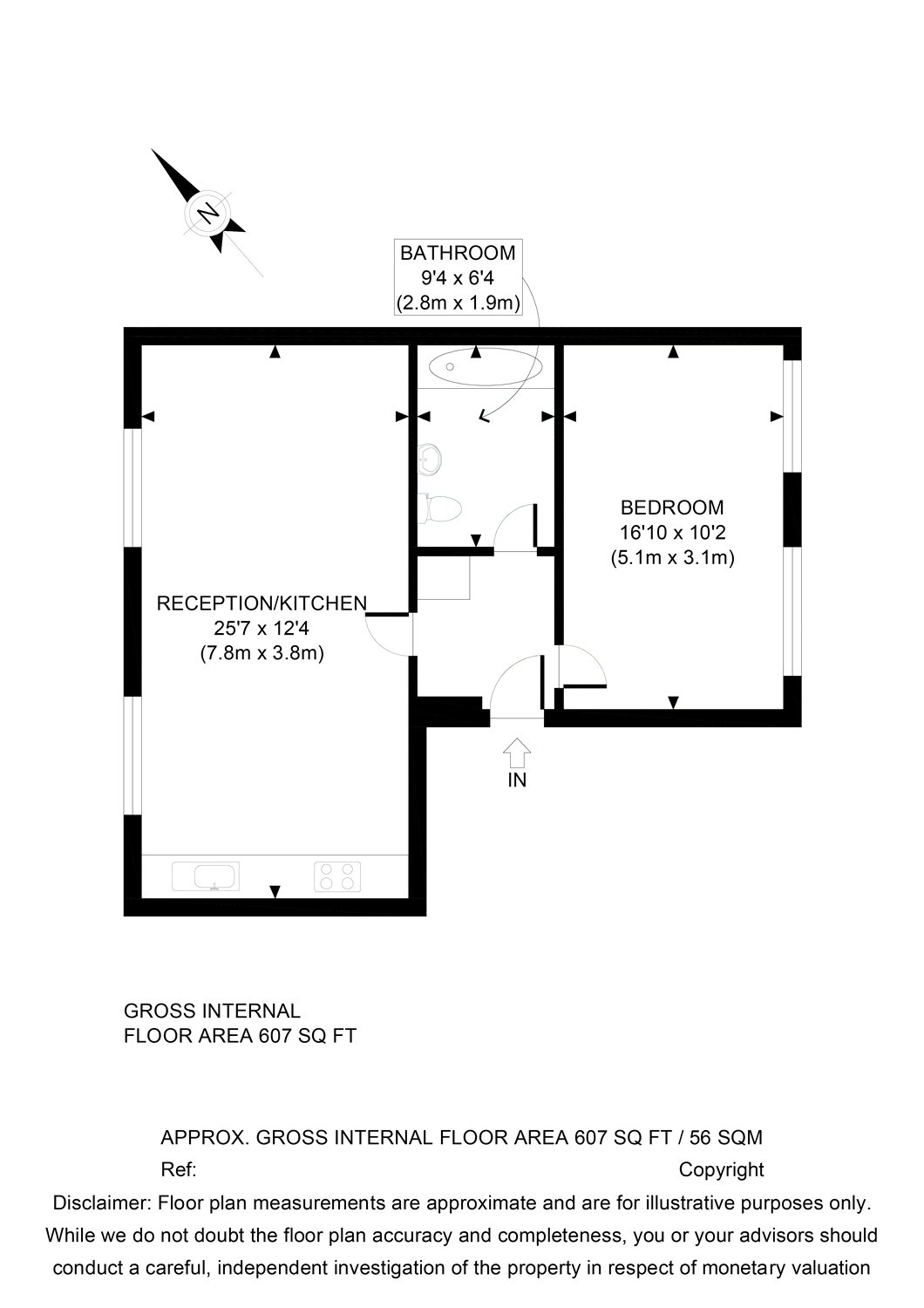 1 Bedrooms Flat to rent in Oval Road, Camden, London NW1