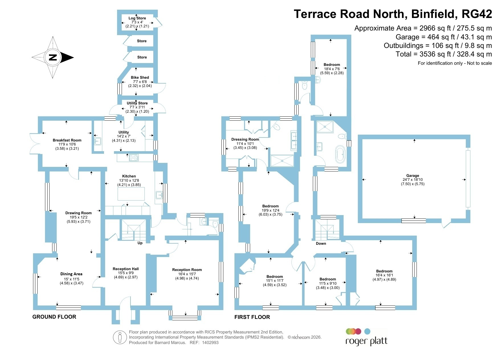 Little House, Terrace Road North, Binfield floorplan