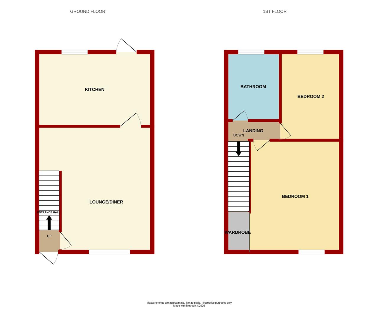 60, Fairways Avenue, Coleford floorplan