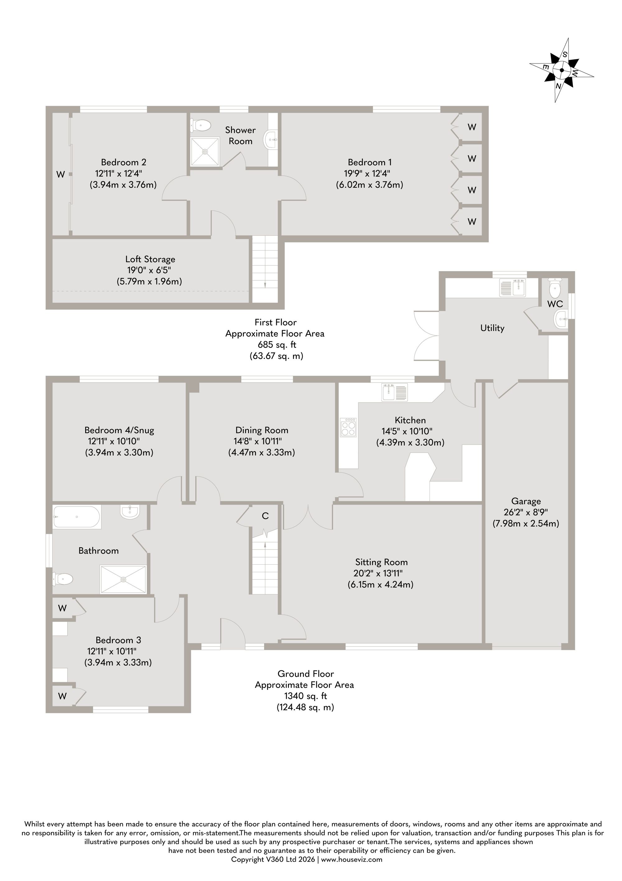 54 Park Road, Hunstanton floorplan