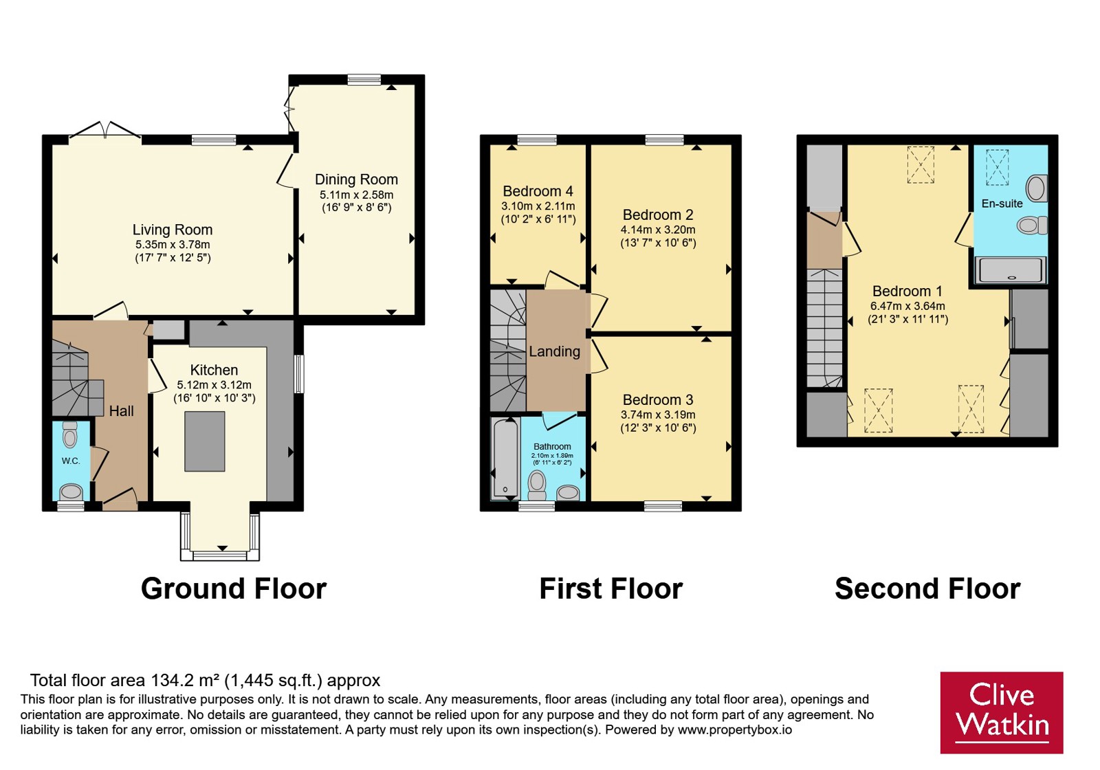 7, College Way, Wirral floorplan