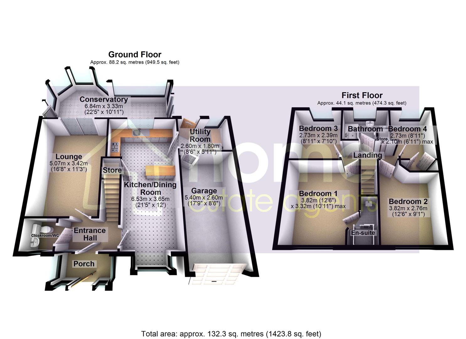 6, Dovebrook Close, Stalybridge floorplan
