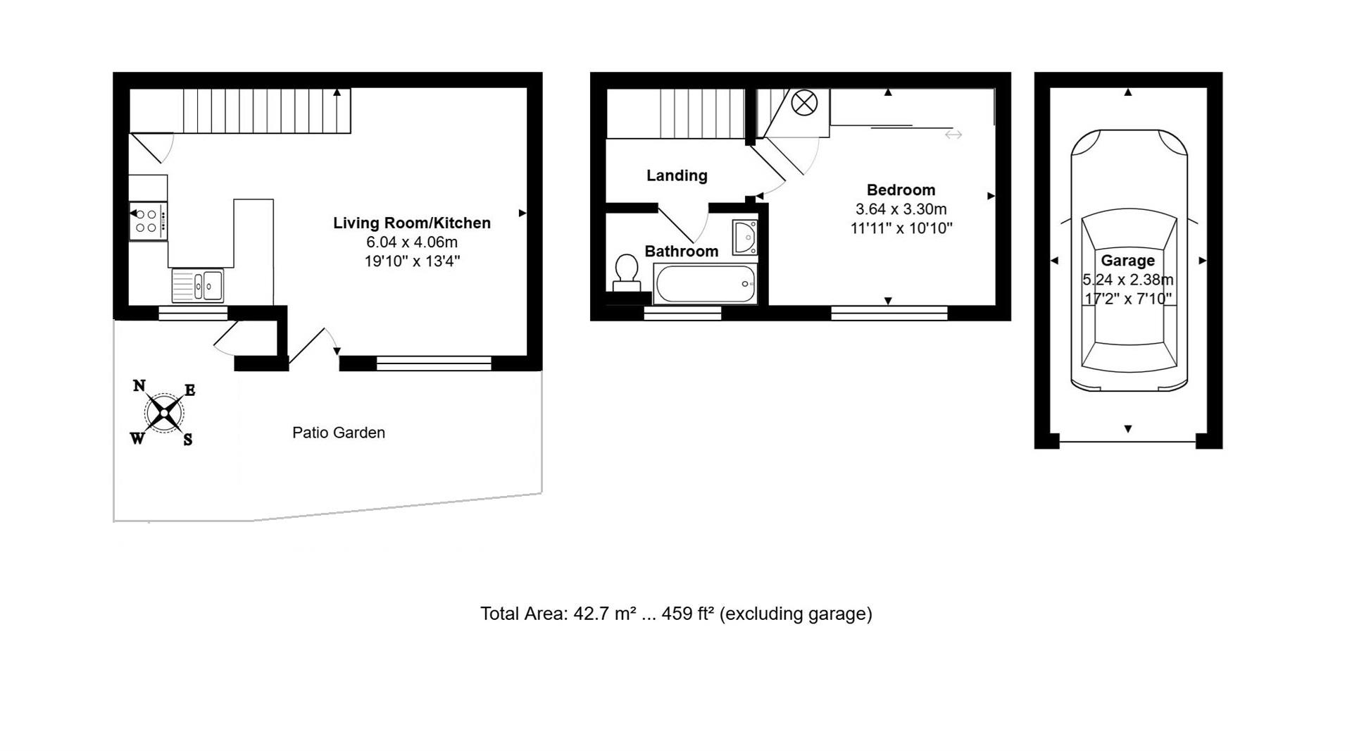 21, Windermere Close, Egham floorplan