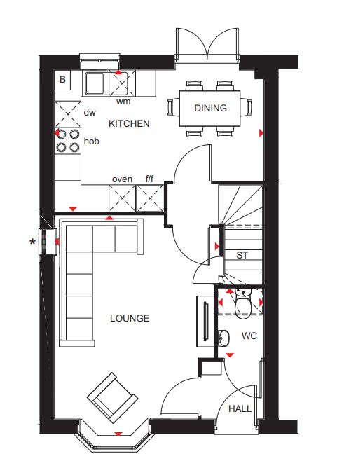 H6459125, Welshpool Road, Bicton Heath, Shrewsbury floorplan