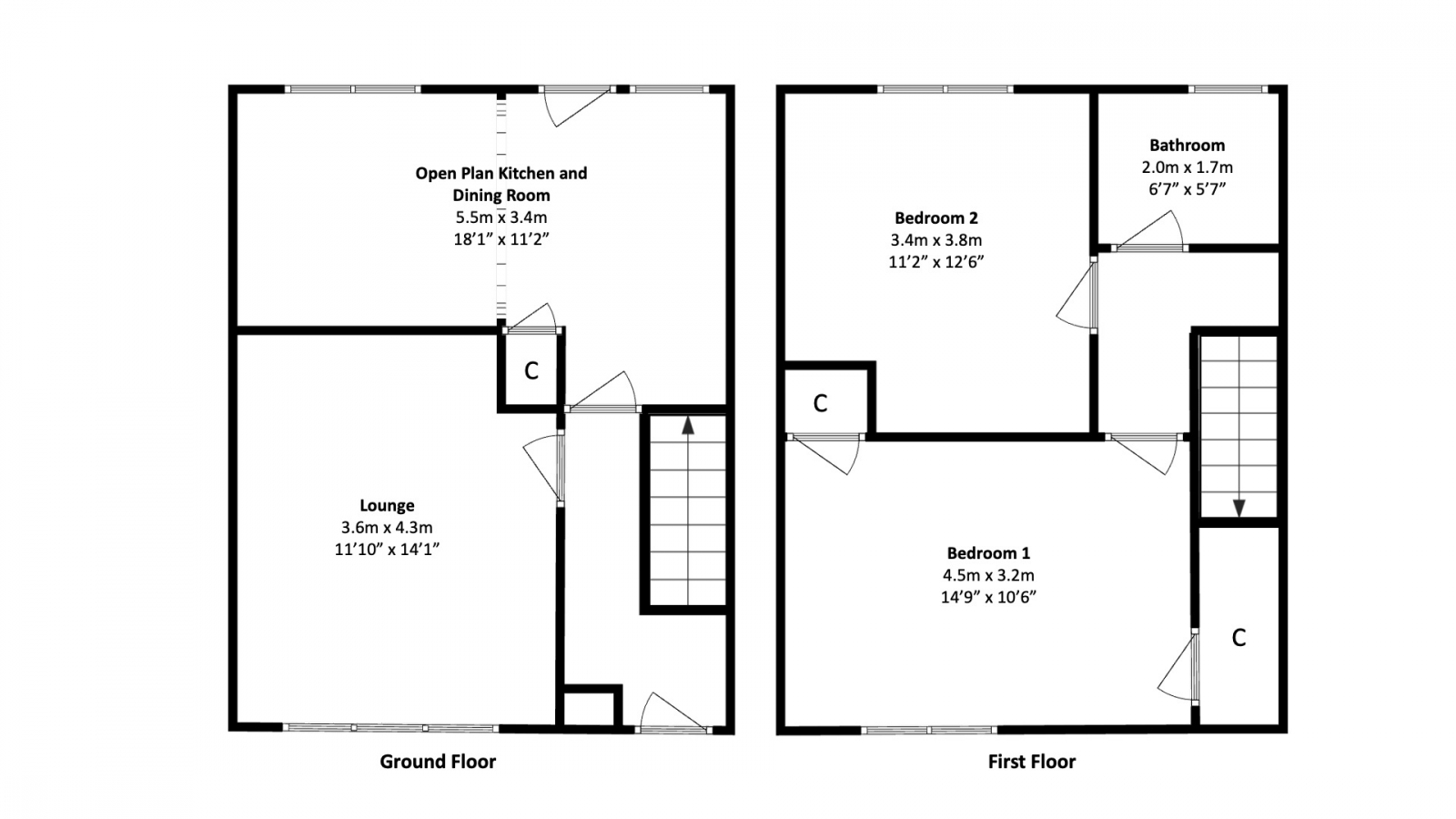 41 Baton Road, Shotts floorplan
