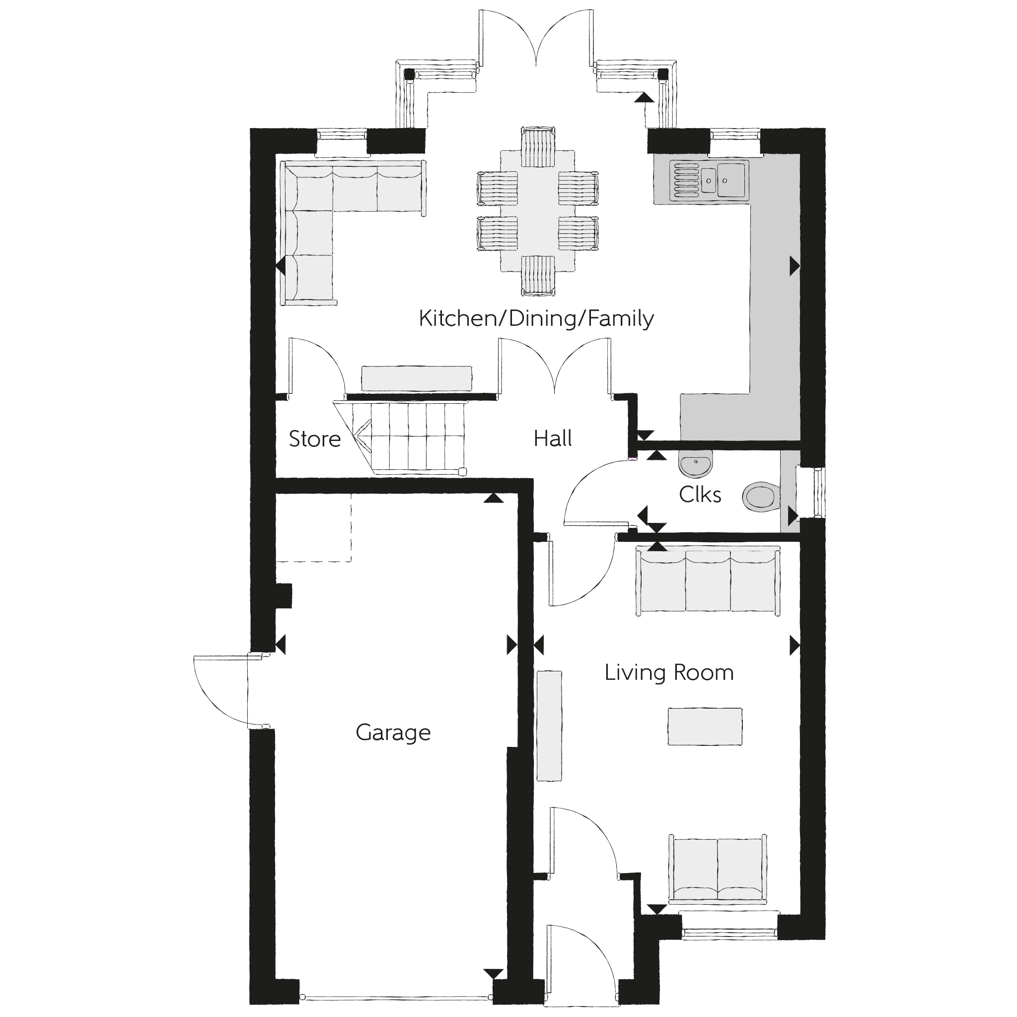 Off Fisher Lane, Cramlington floorplan