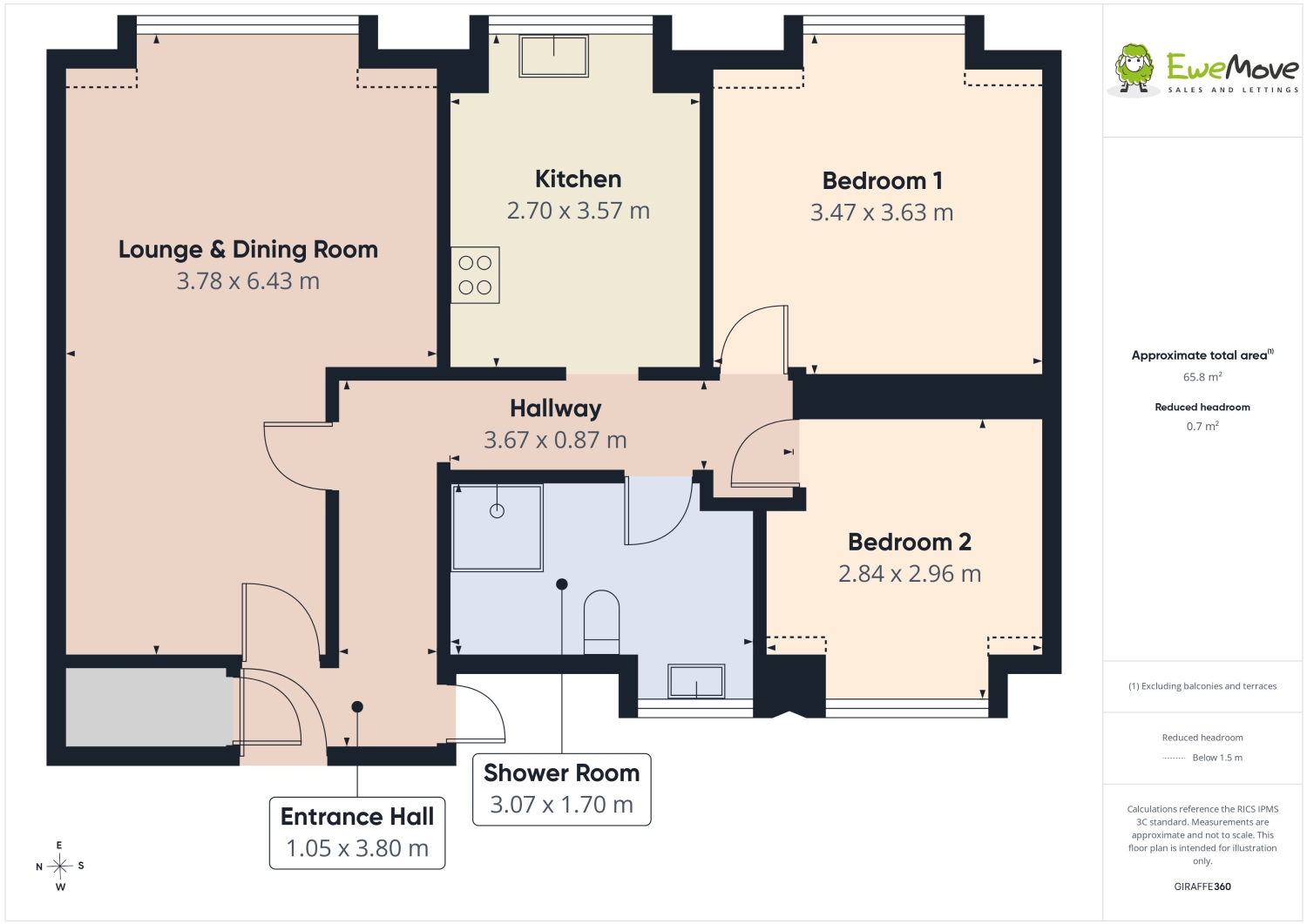 16, Arncliffe Mews Alma Terrace, York floorplan