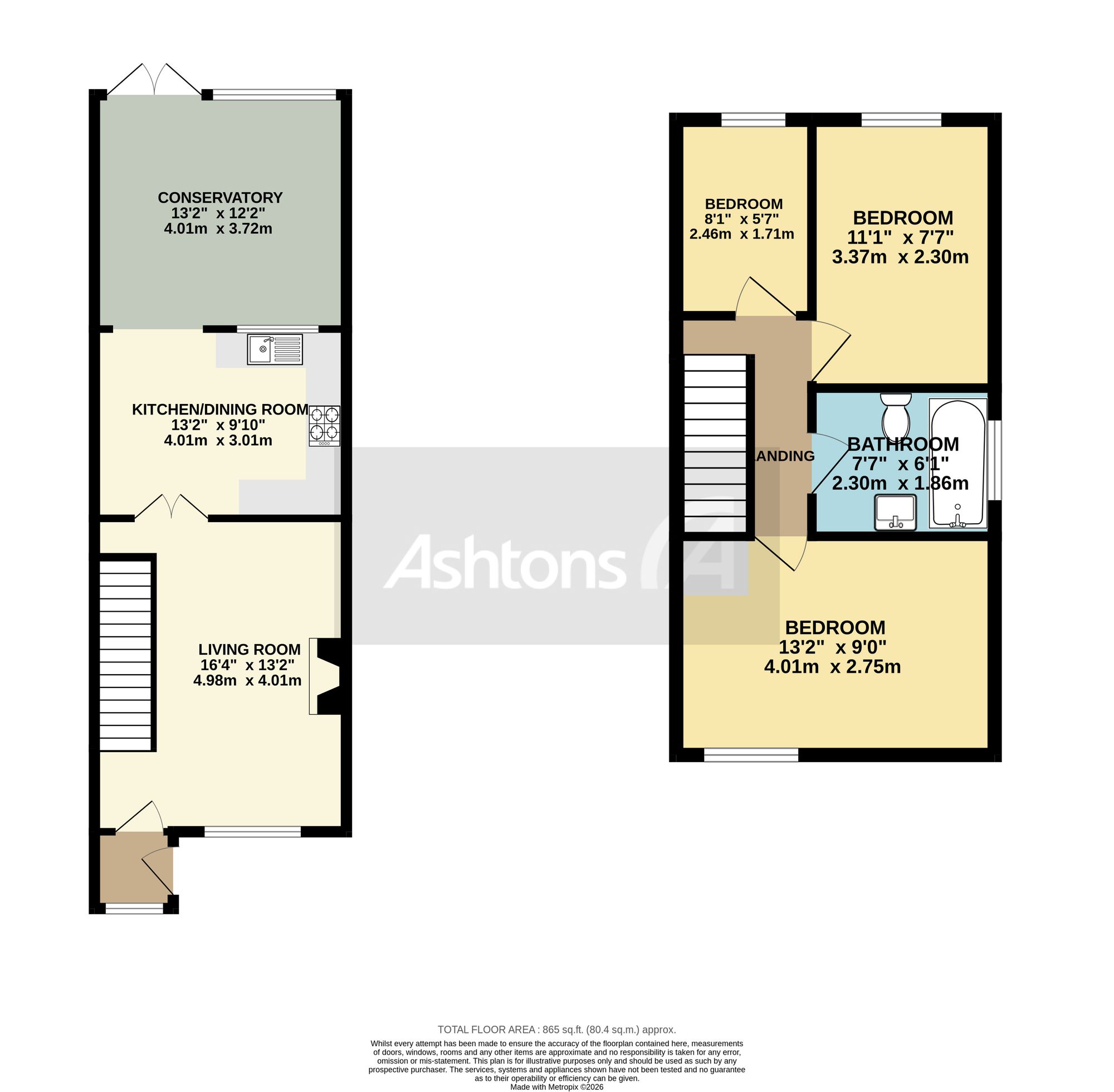 15 Allscott Way, Wigan floorplan