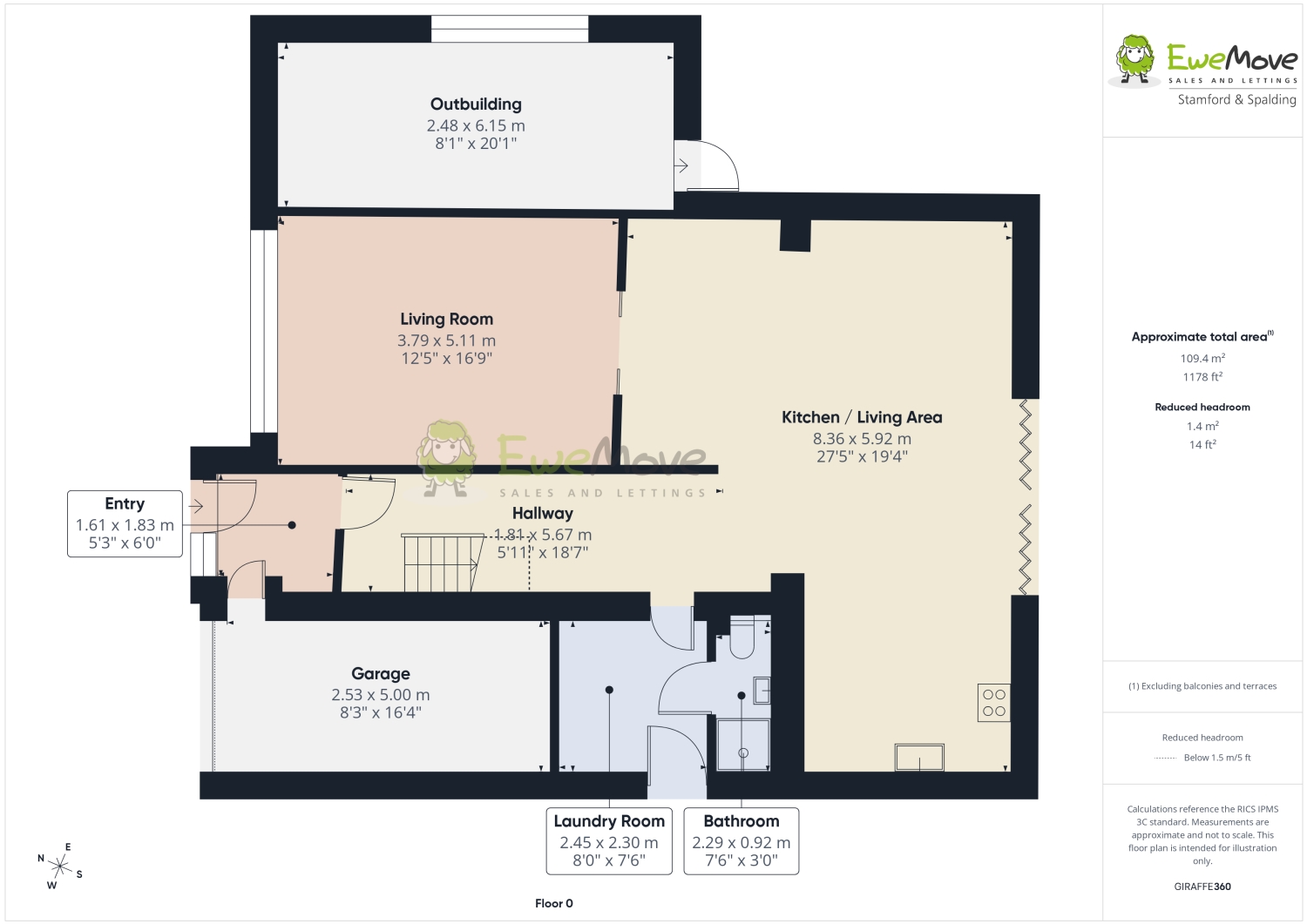 20, Town Drove, Spalding floorplan