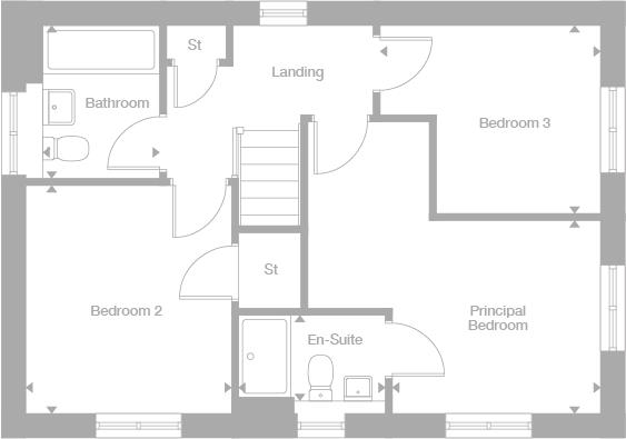 301, Rookery Lane, Rainford, St Helens floorplan