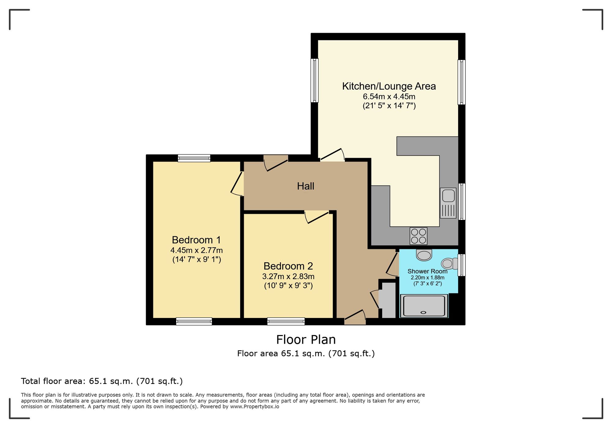 1 Stillington Crescent, Leicester floorplan