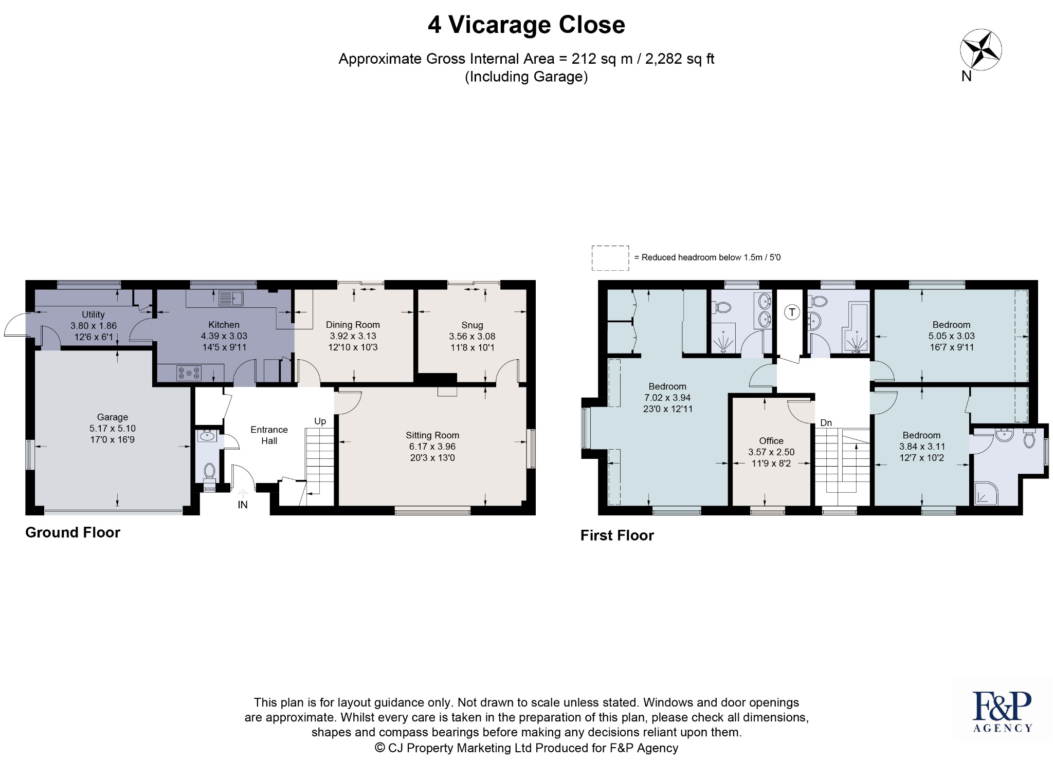 4, Vicarage Close, Maidenhead floorplan