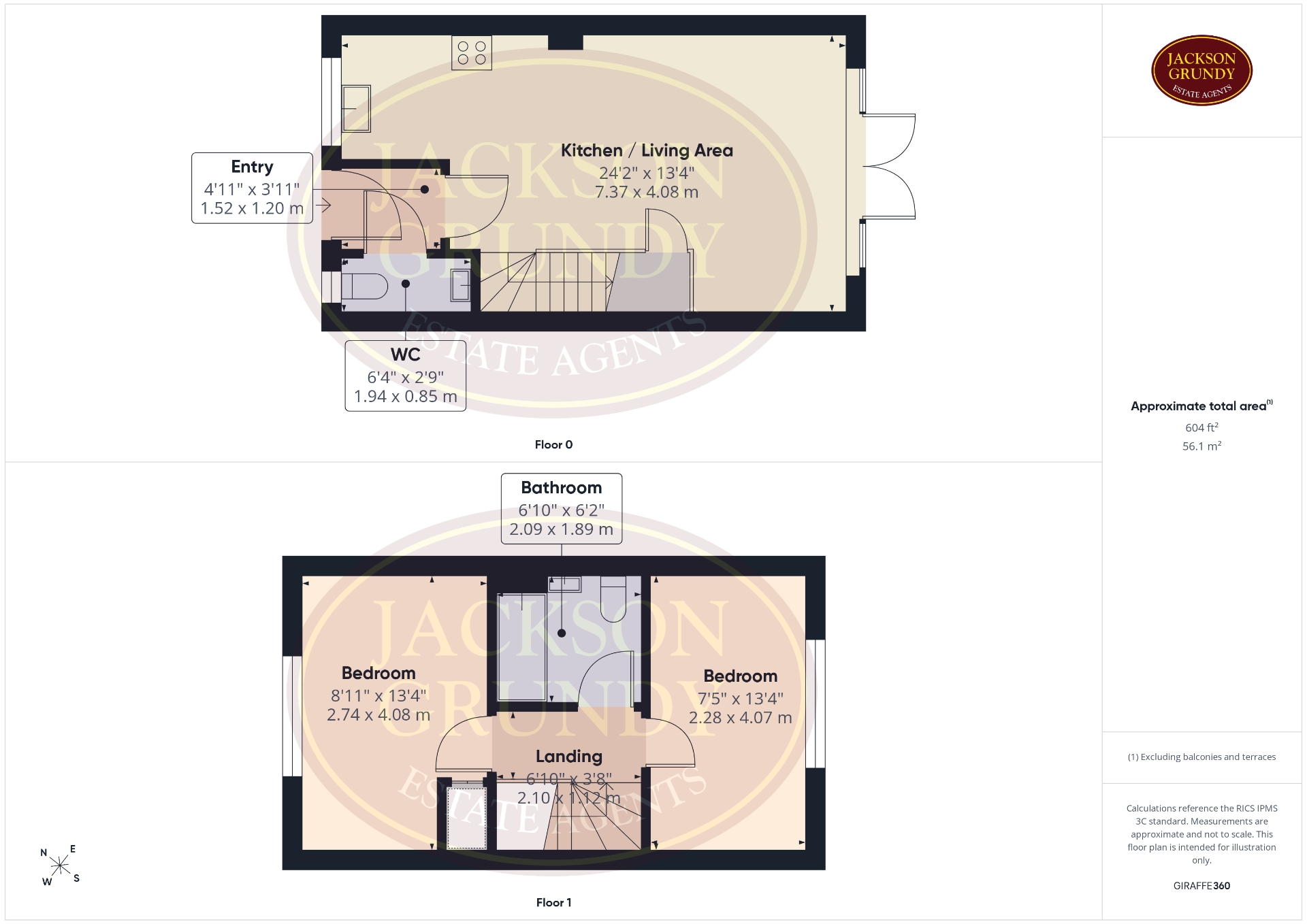 12, Mulbridge Way, Northampton floorplan