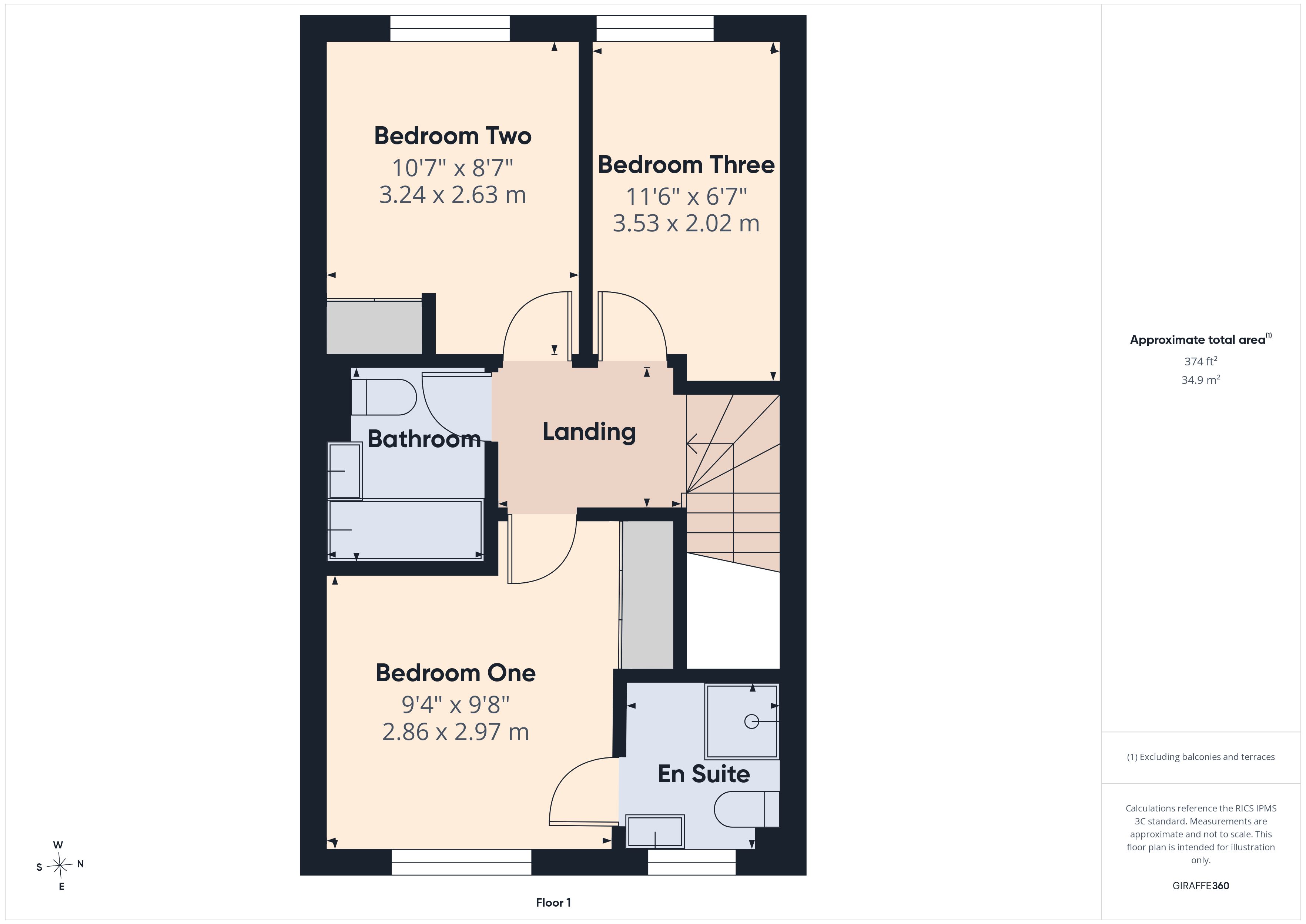 62, Westminster Way, Bridgwater floorplan