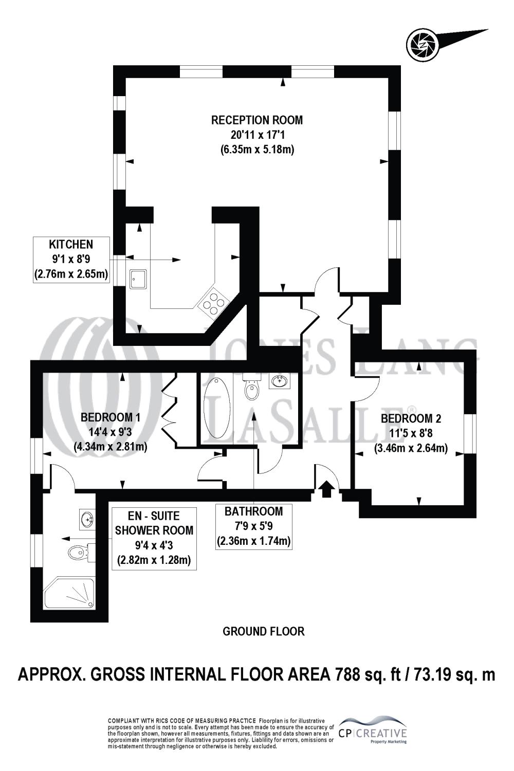 2 Bedrooms Flat to rent in Roehampton House, Vitali Close, London SW15