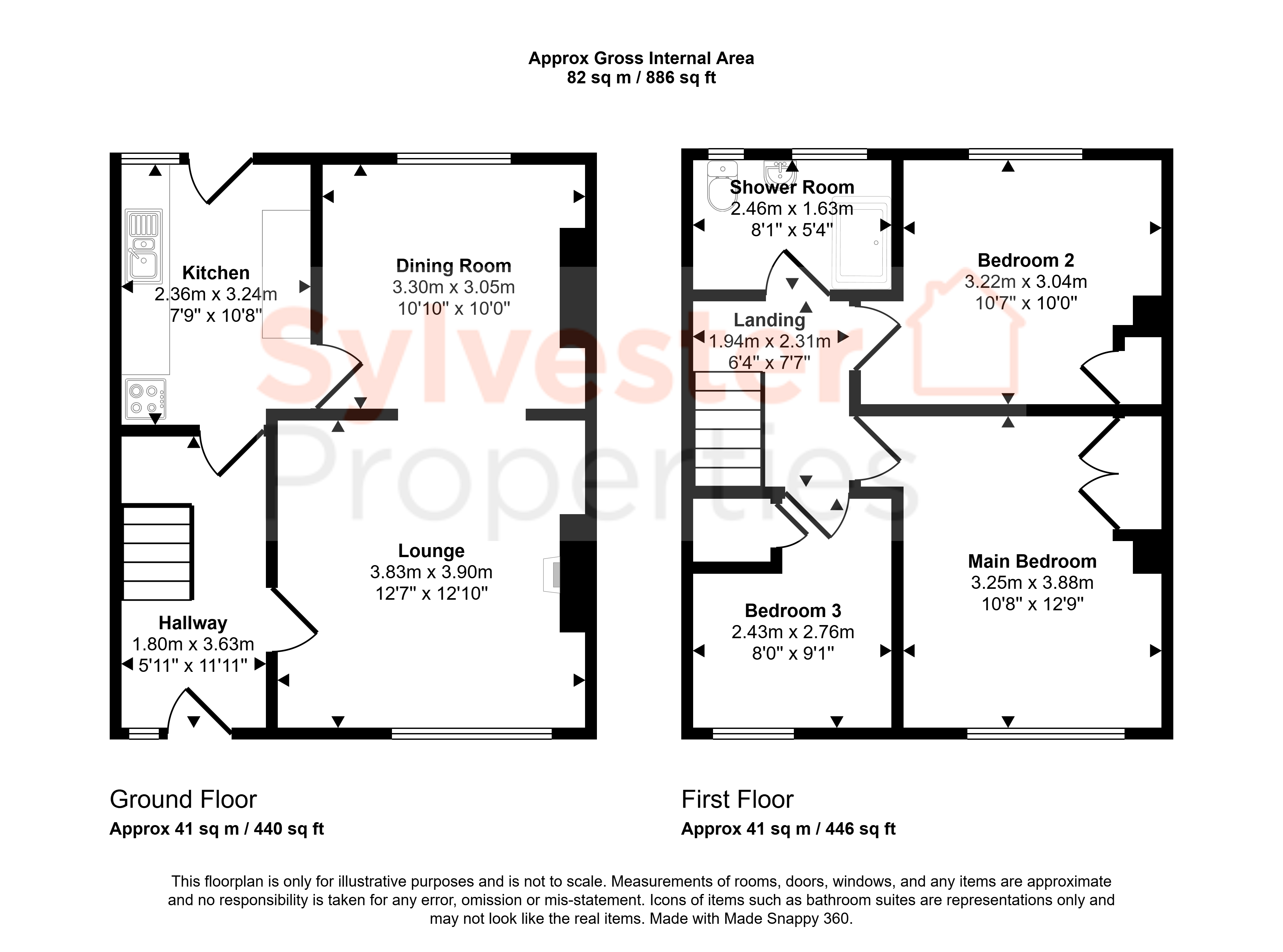 32, Thornhill Gardens, Burnhopfield floorplan