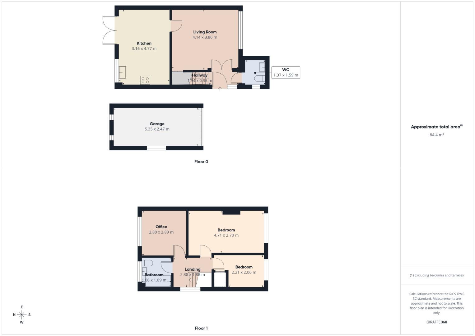 15, Kempton Close, Bristol floorplan