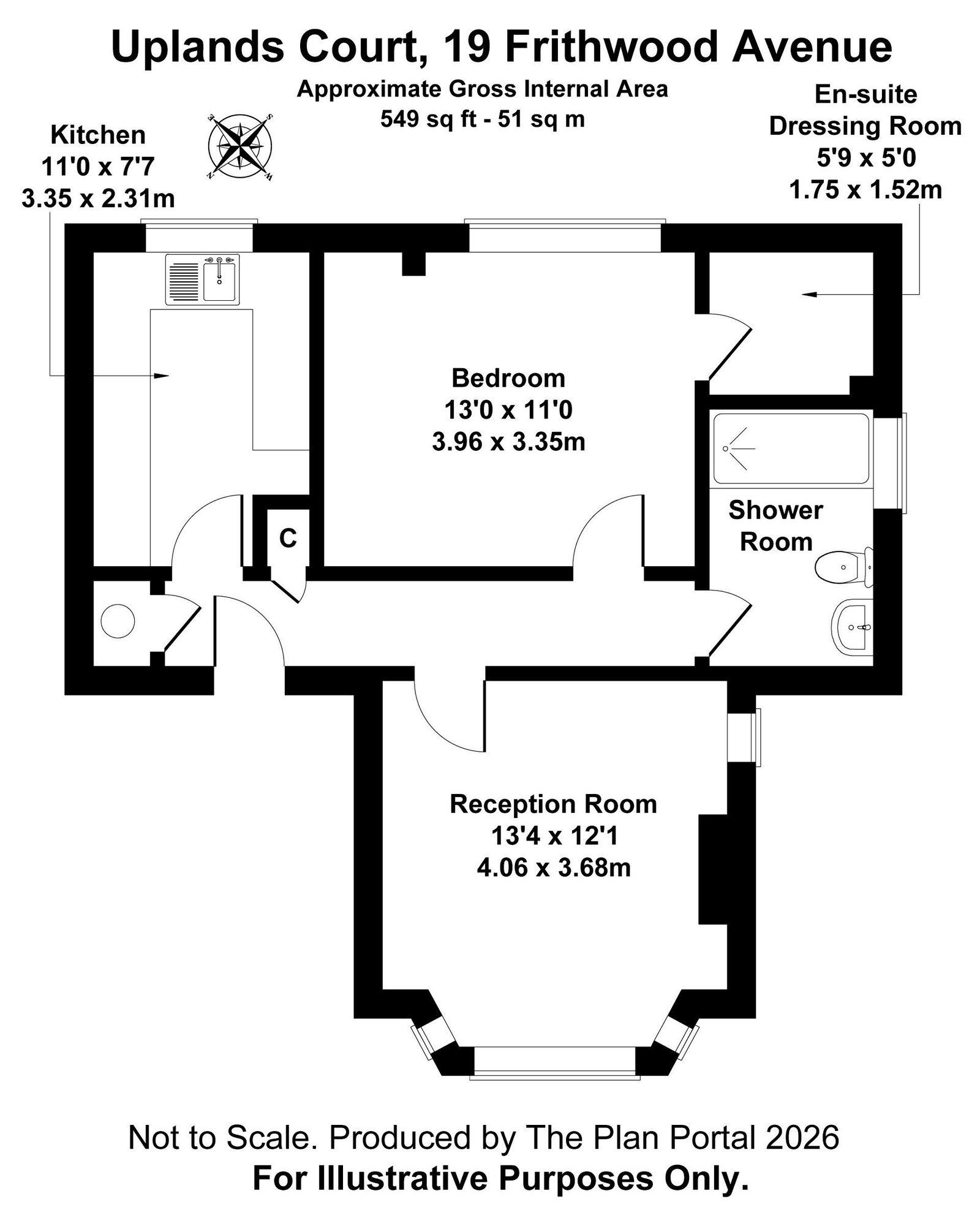 Frithwood Avenue, Northwood floorplan