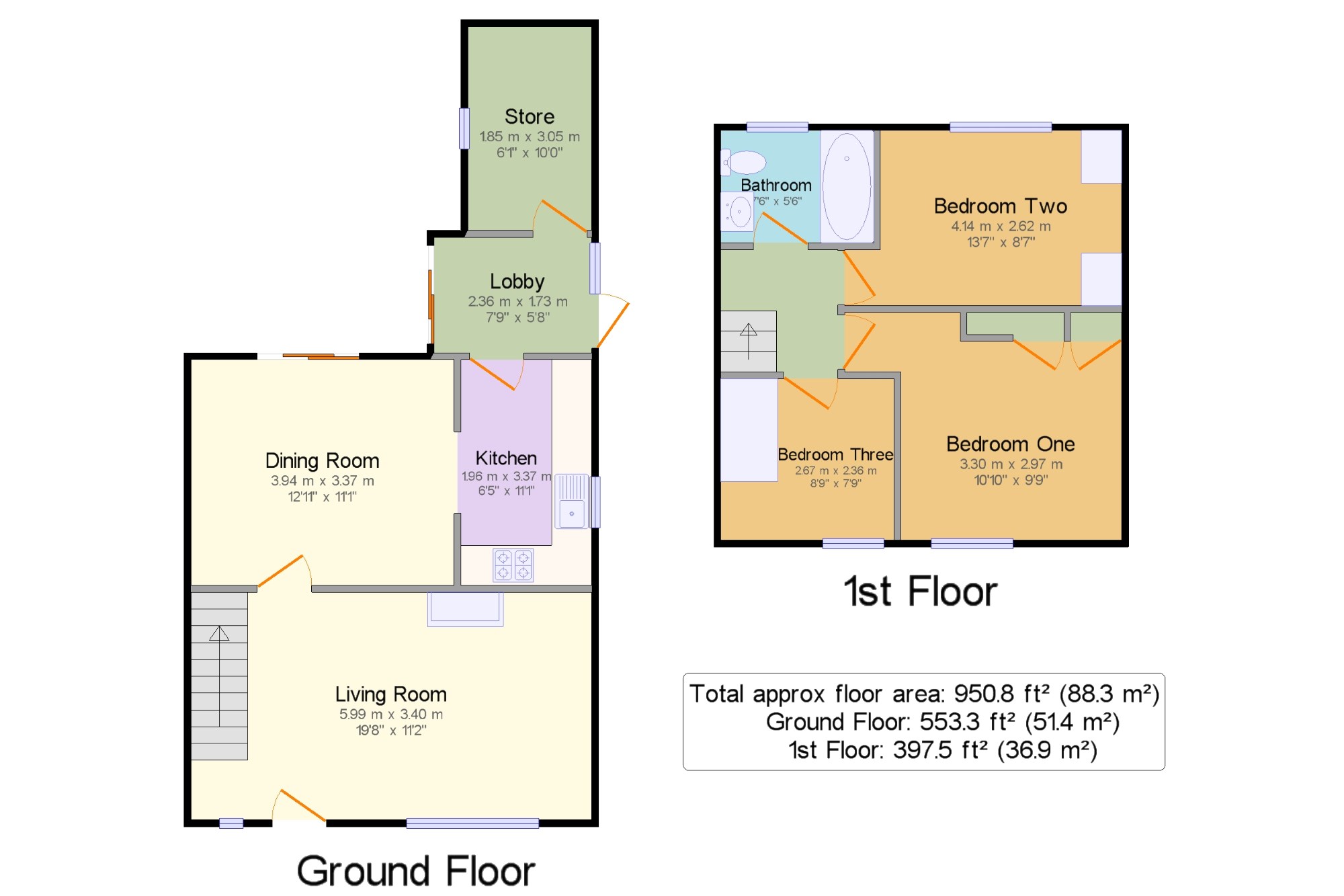 3 Bedrooms Semi-detached house for sale in Jersey Road, Maldon CM9