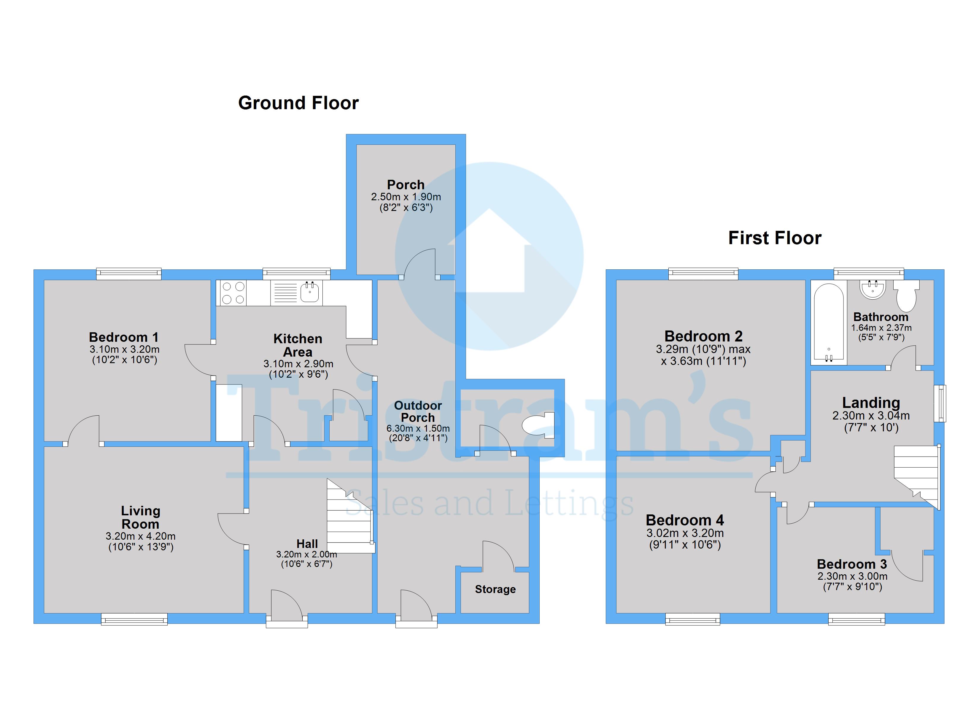 ROOM 2, 10, Shelley Avenue, Nottingham floorplan