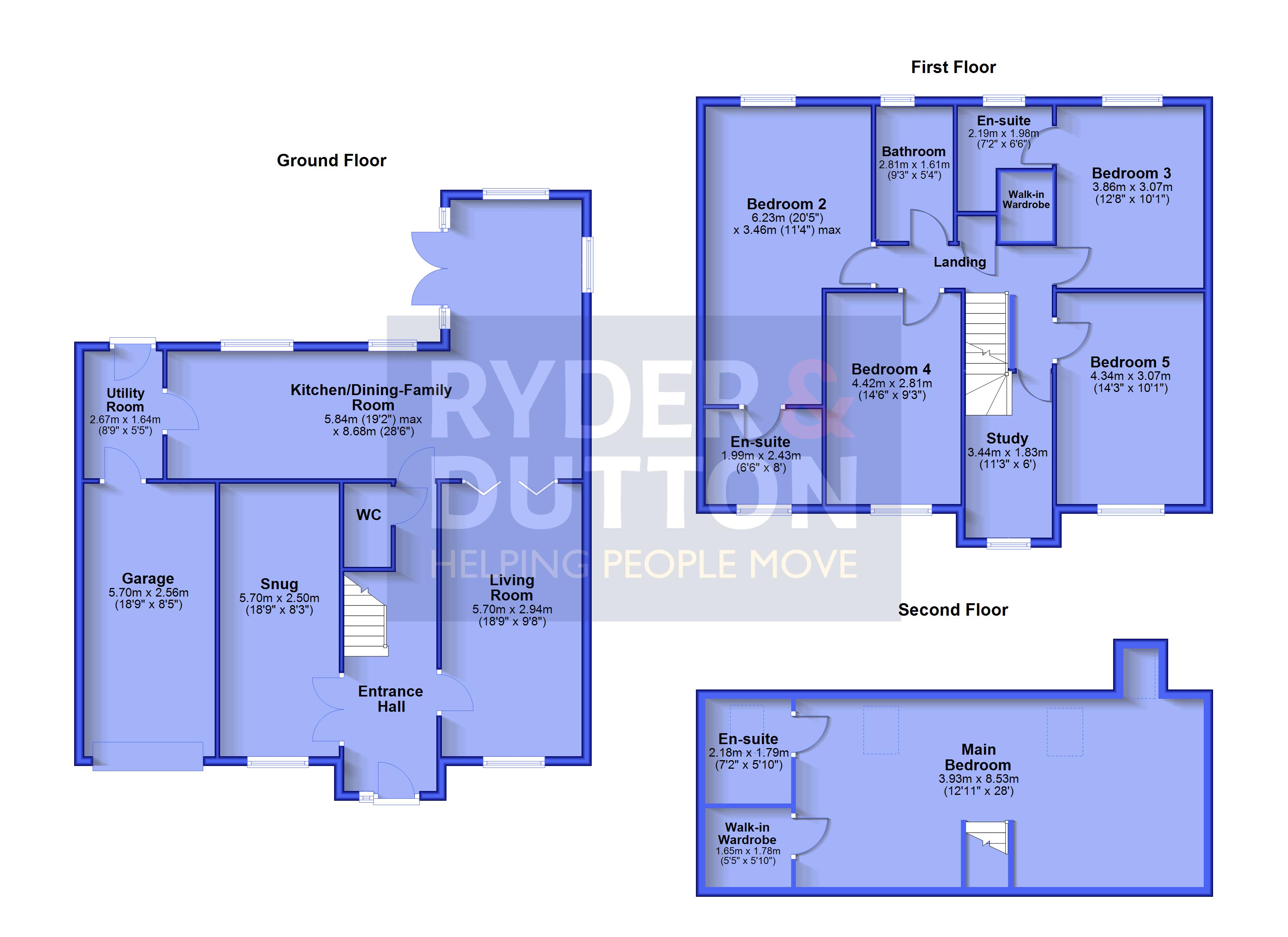 39, Honey Head Lane, Holmfirth floorplan