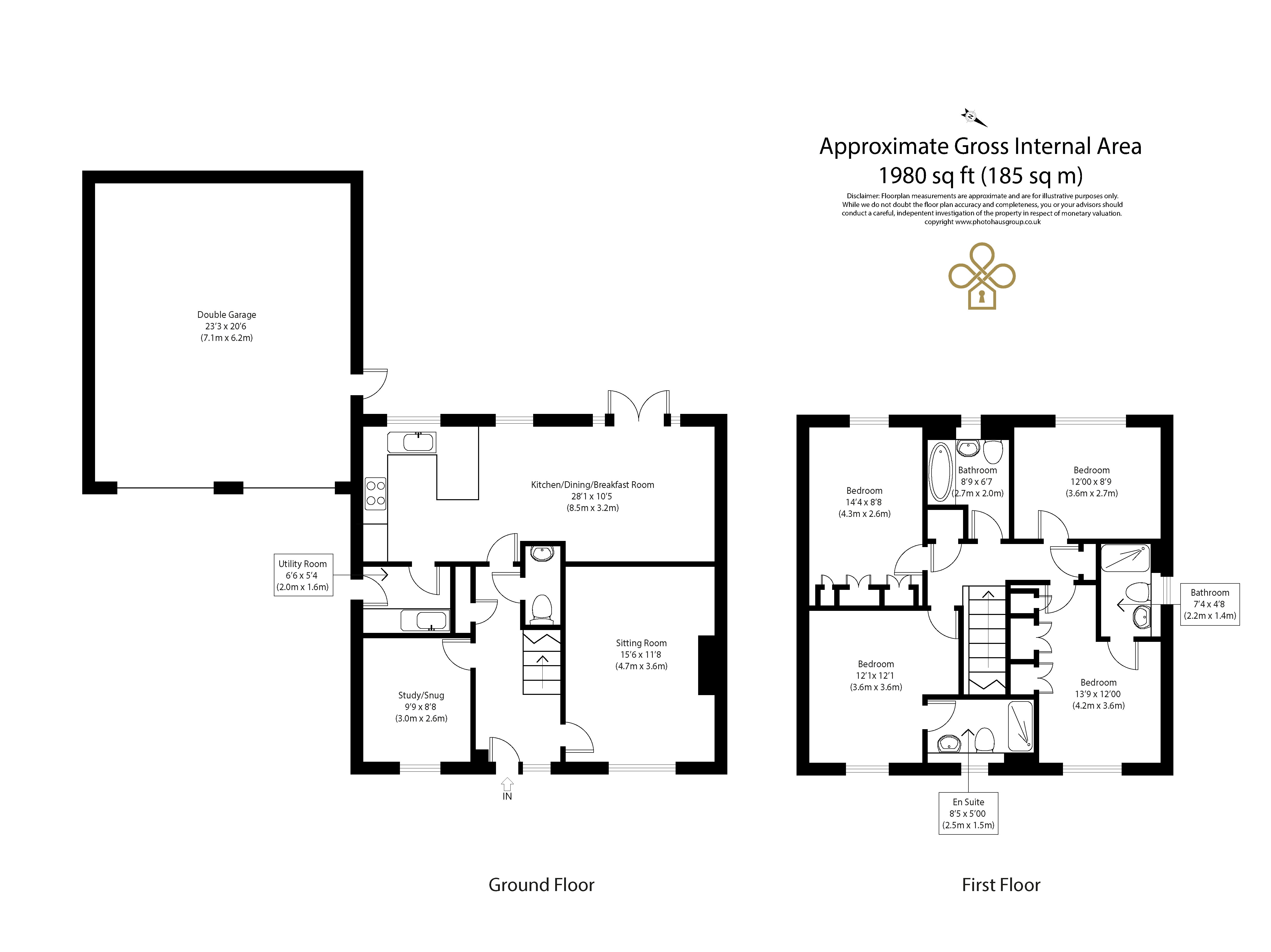 5, Bridge Walk, Stowmarket floorplan