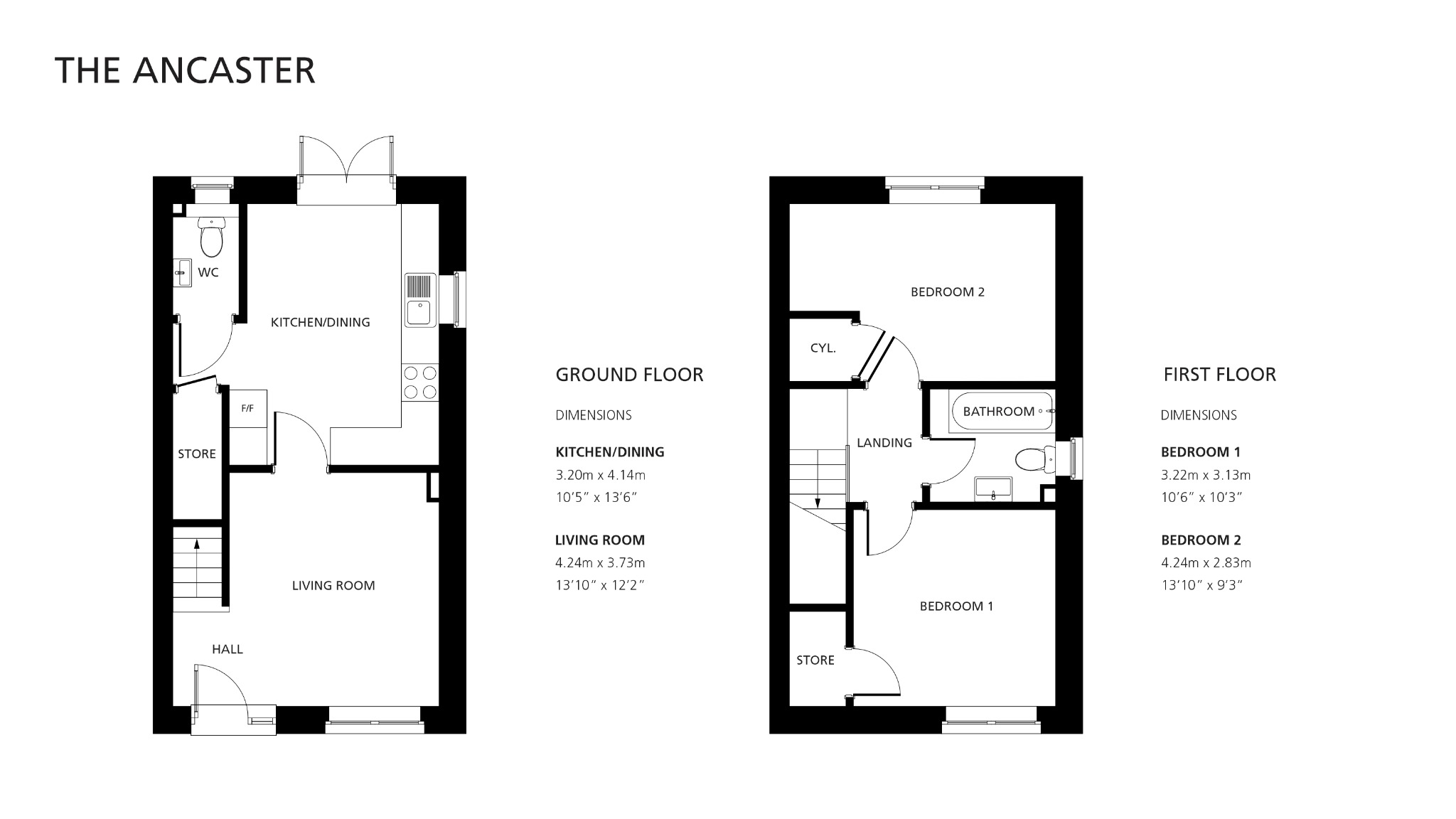Plot 31, The Ancaster, Lincolnshire floorplan