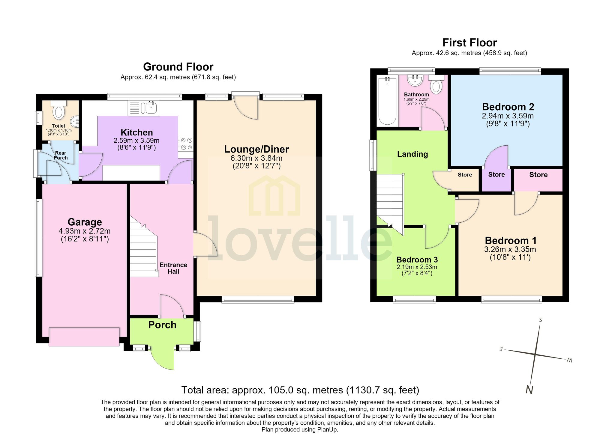 17 Rutland Drive, Grimsby floorplan