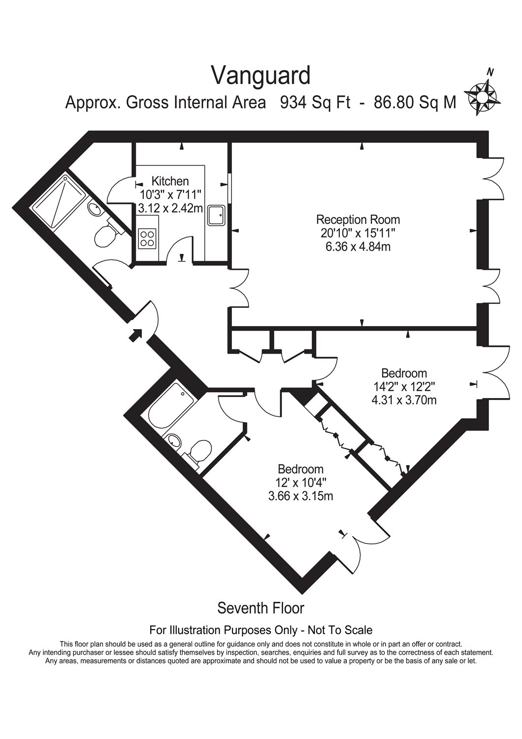 2 Bedrooms Flat to rent in Vanguard Building, Millennium Harbour E14