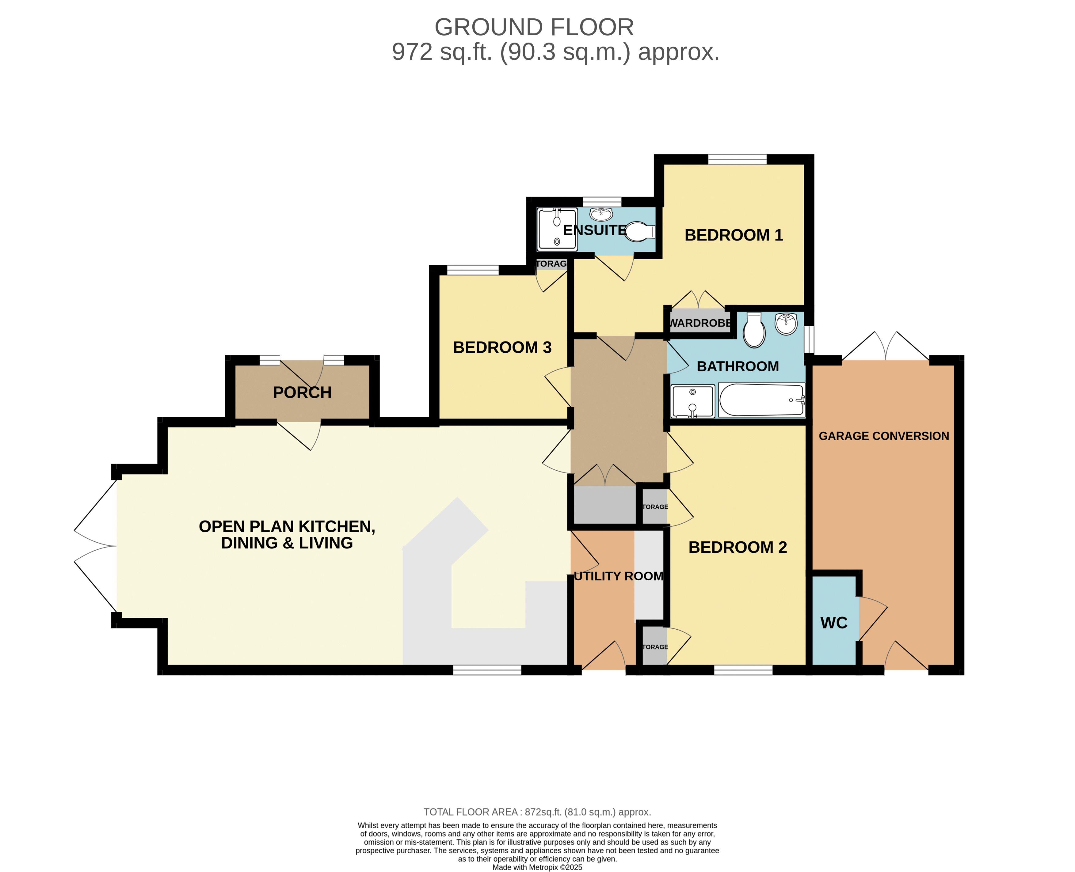 7, Affords Way, Lincoln floorplan