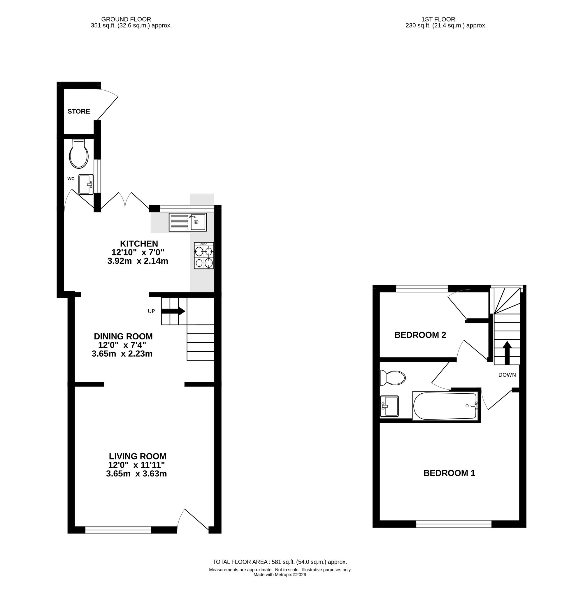 60 Stanley Road, Knutsford floorplan