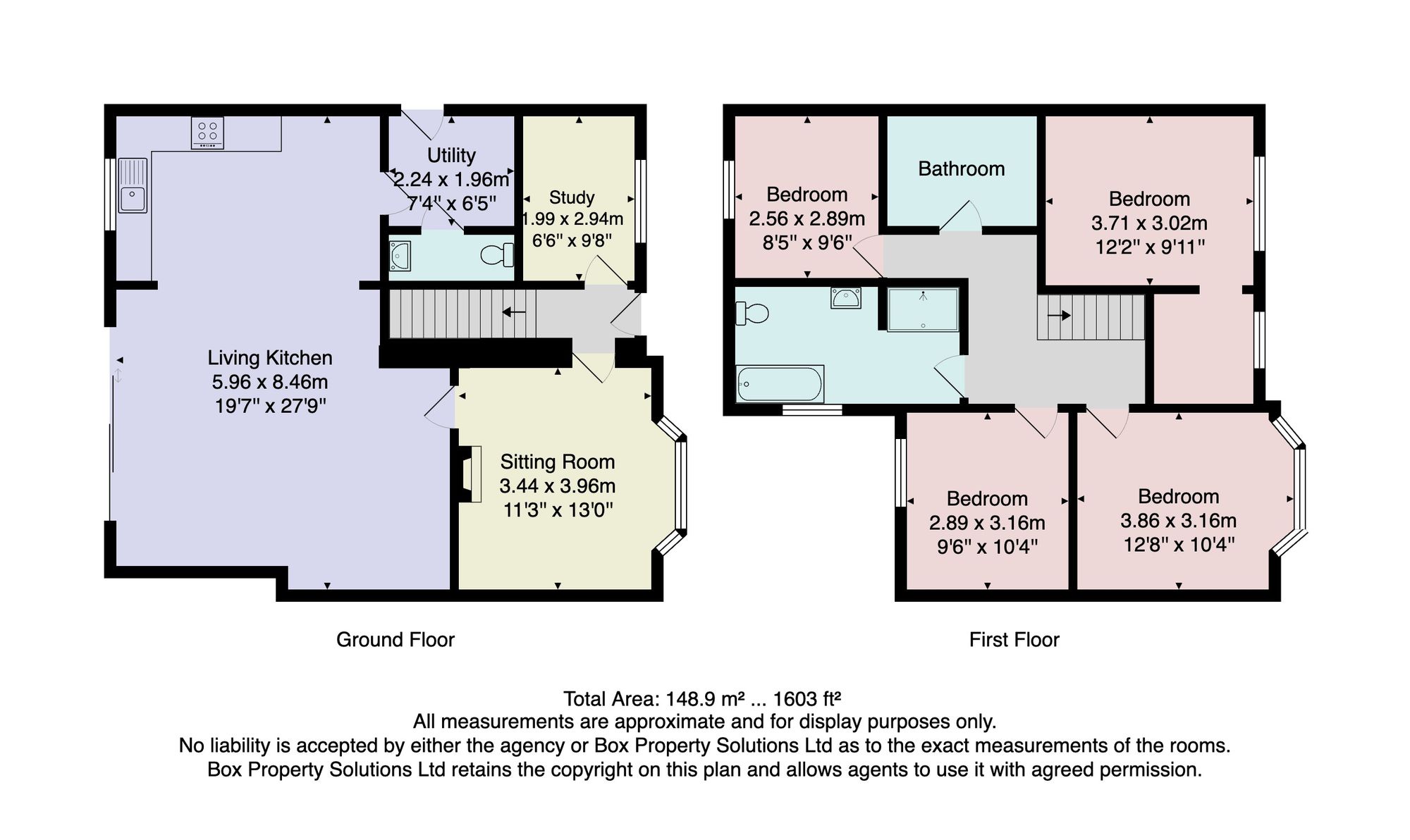 23 Hill Top Mount, Harrogate floorplan