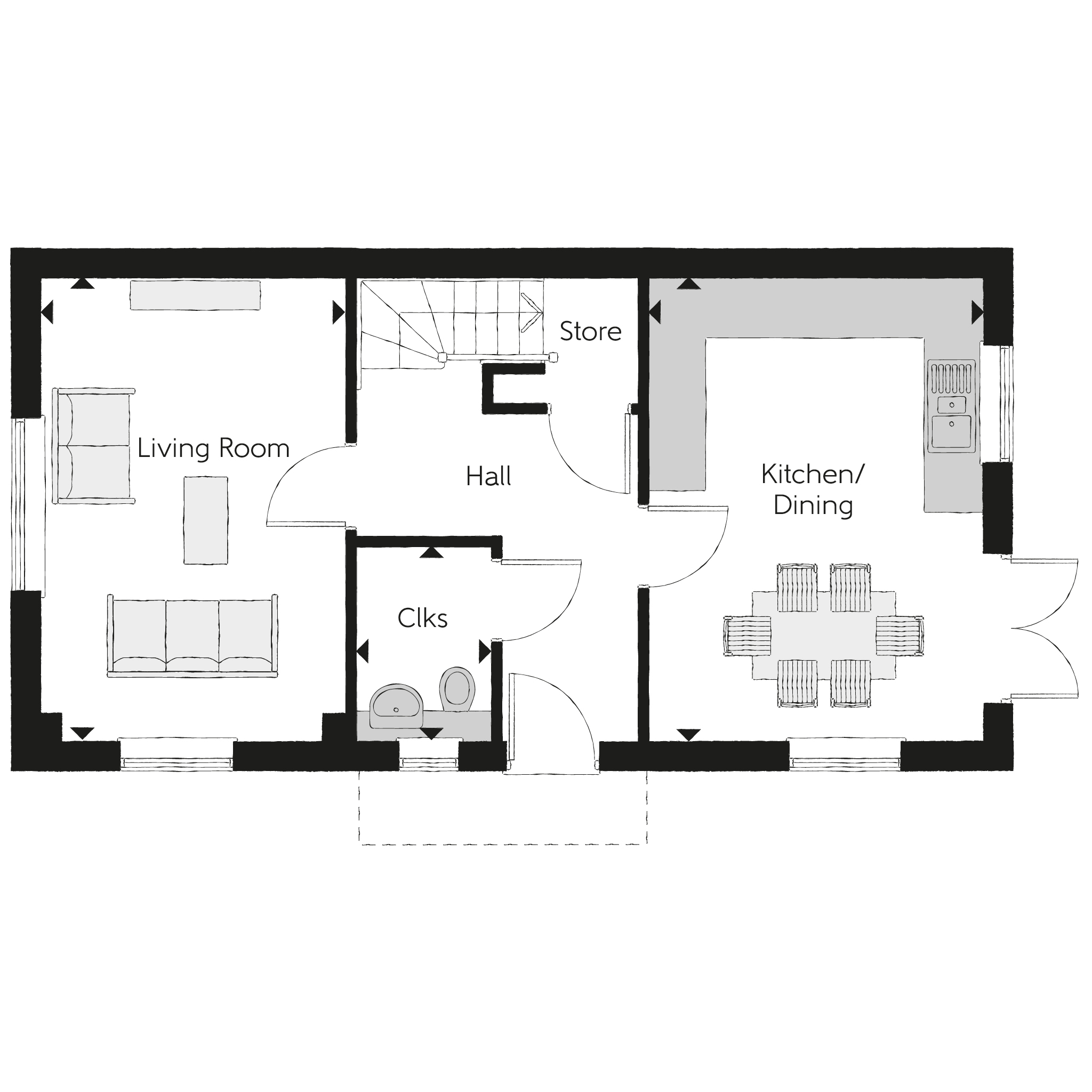 567, North Road, Stevenage floorplan