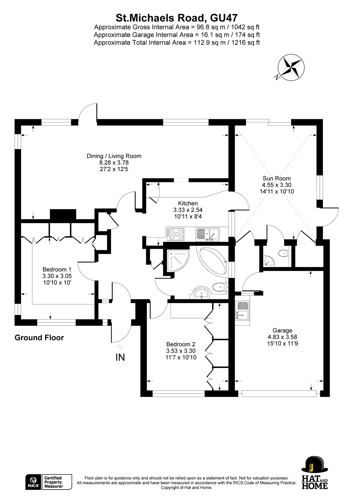 37, St. Michaels Road, Berkshire floorplan
