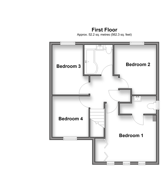 Bedgebury Close, Rochester floorplan