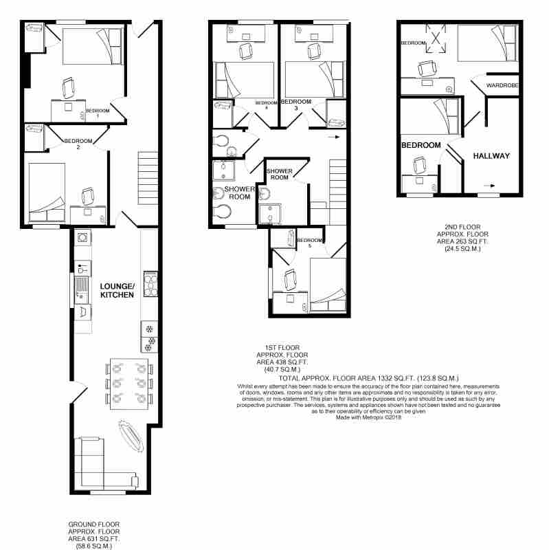 38, Daniel Street, Cardiff floorplan