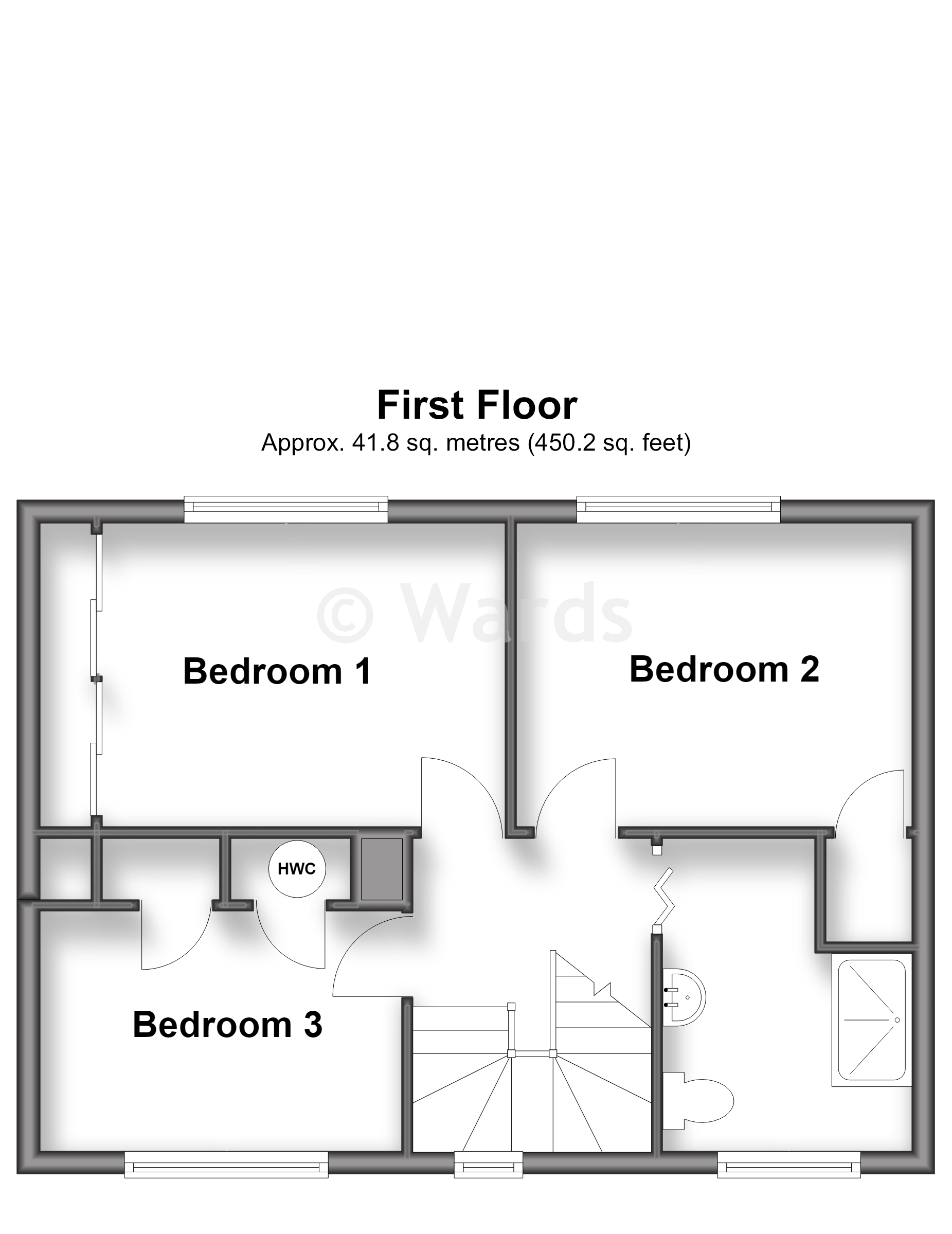 41, Churchill Avenue, Deal floorplan