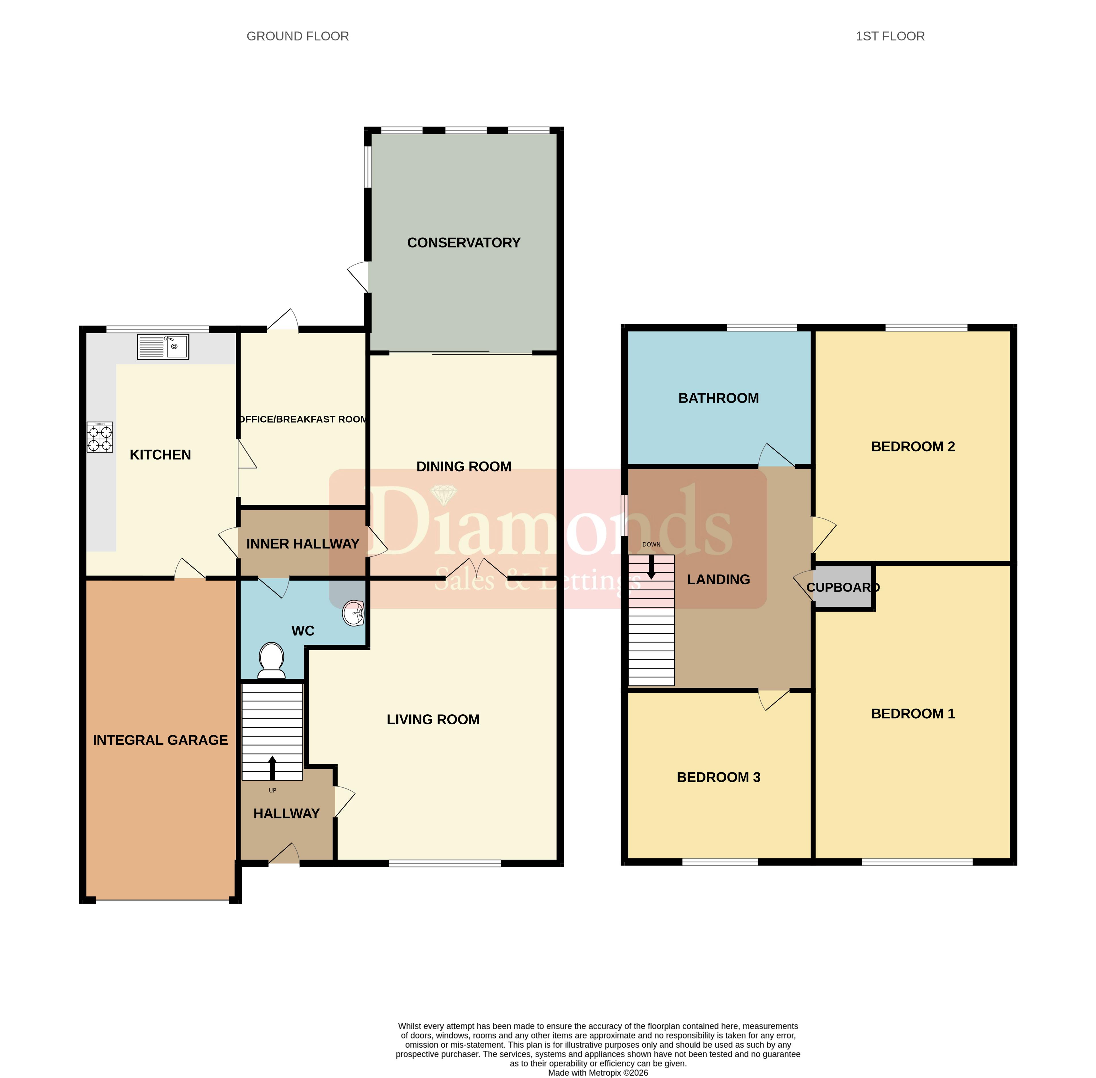 21, Cwm Gwynlais, Cardiff floorplan
