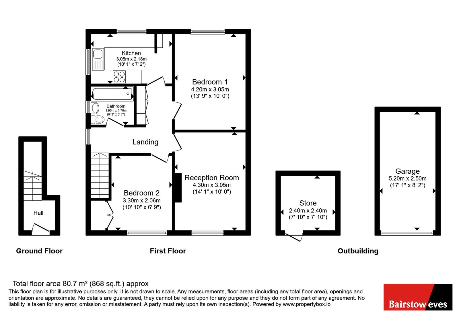 41, Swallowdale, South Croydon floorplan