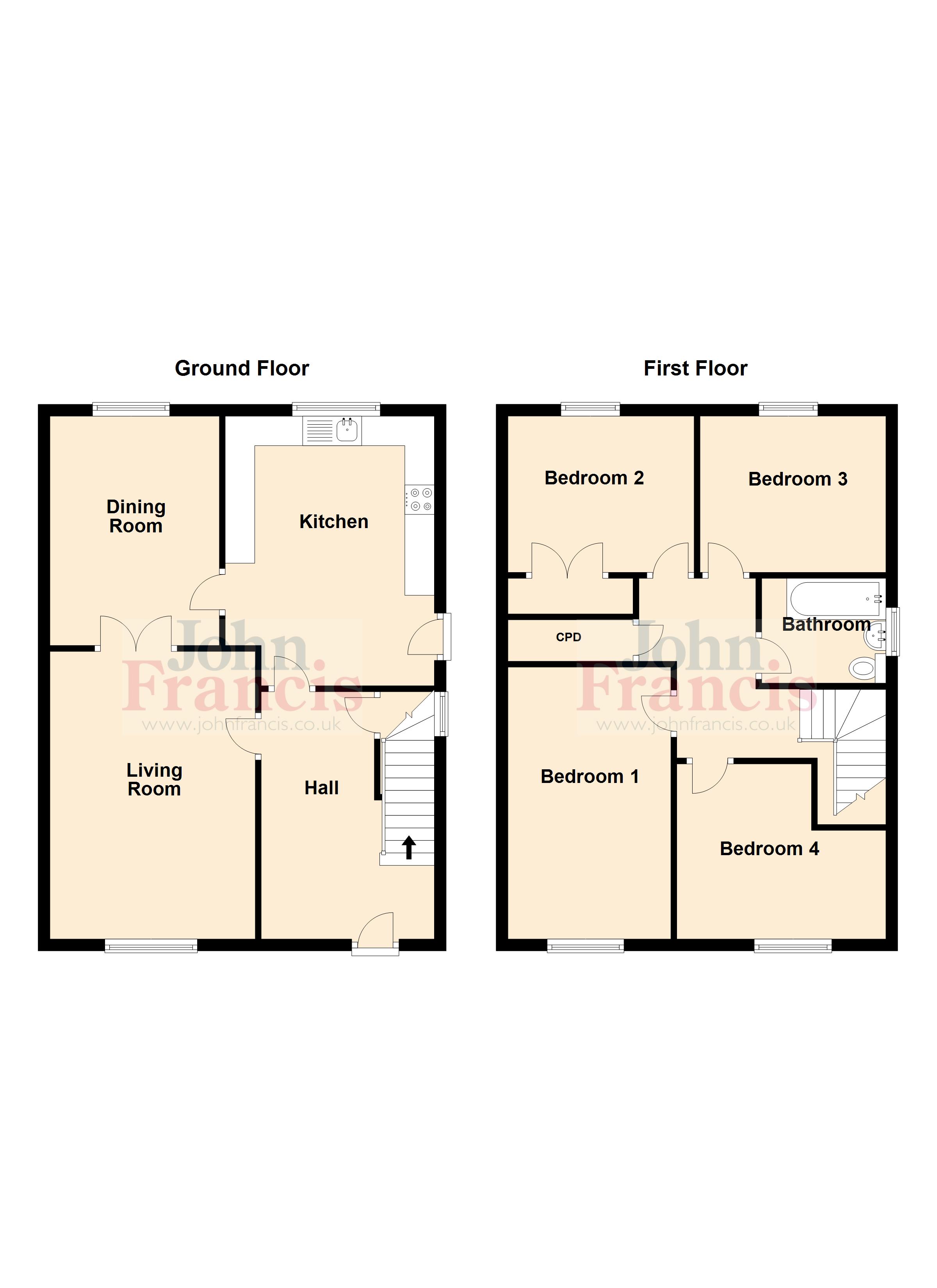 Llansteffan Road, Johnstown, Carmarthen SA31, 4 bedroom detached house