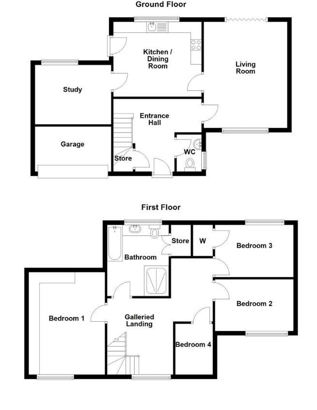 High View, Heakley Avenue, Stoke-On-Trent floorplan