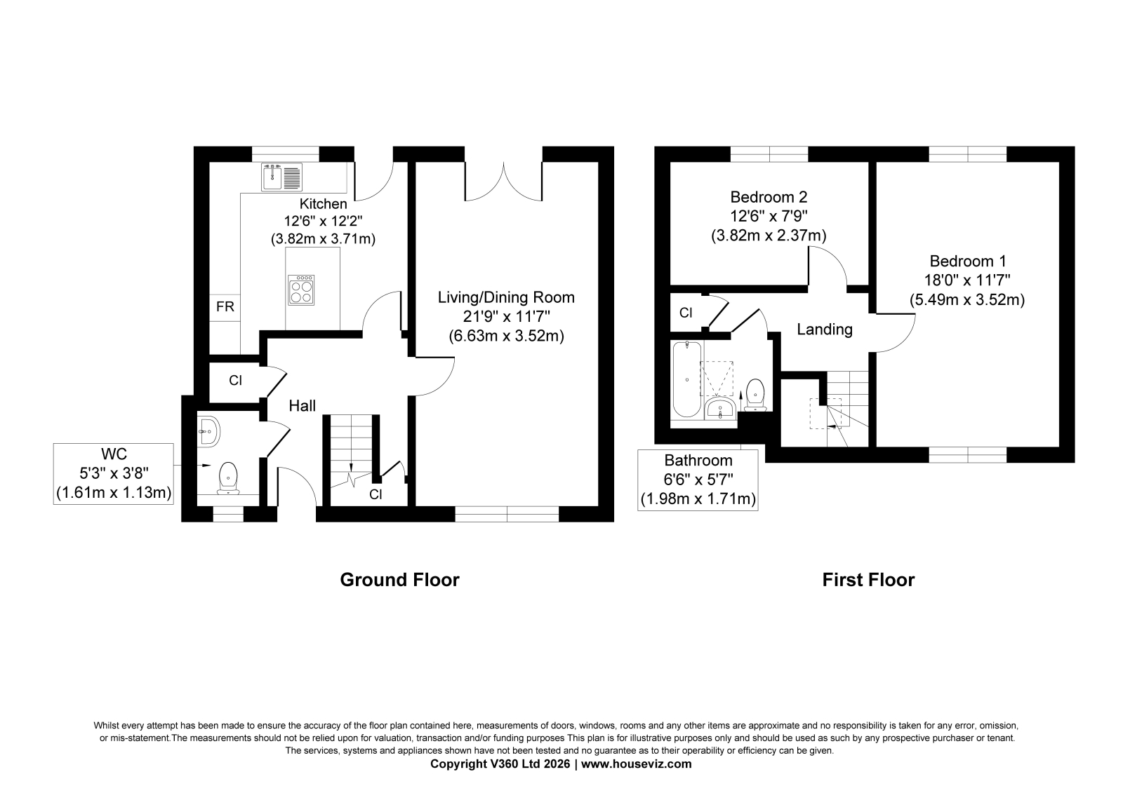 9, Bridgehouse Court, Kilmarnock, KA1 floorplan