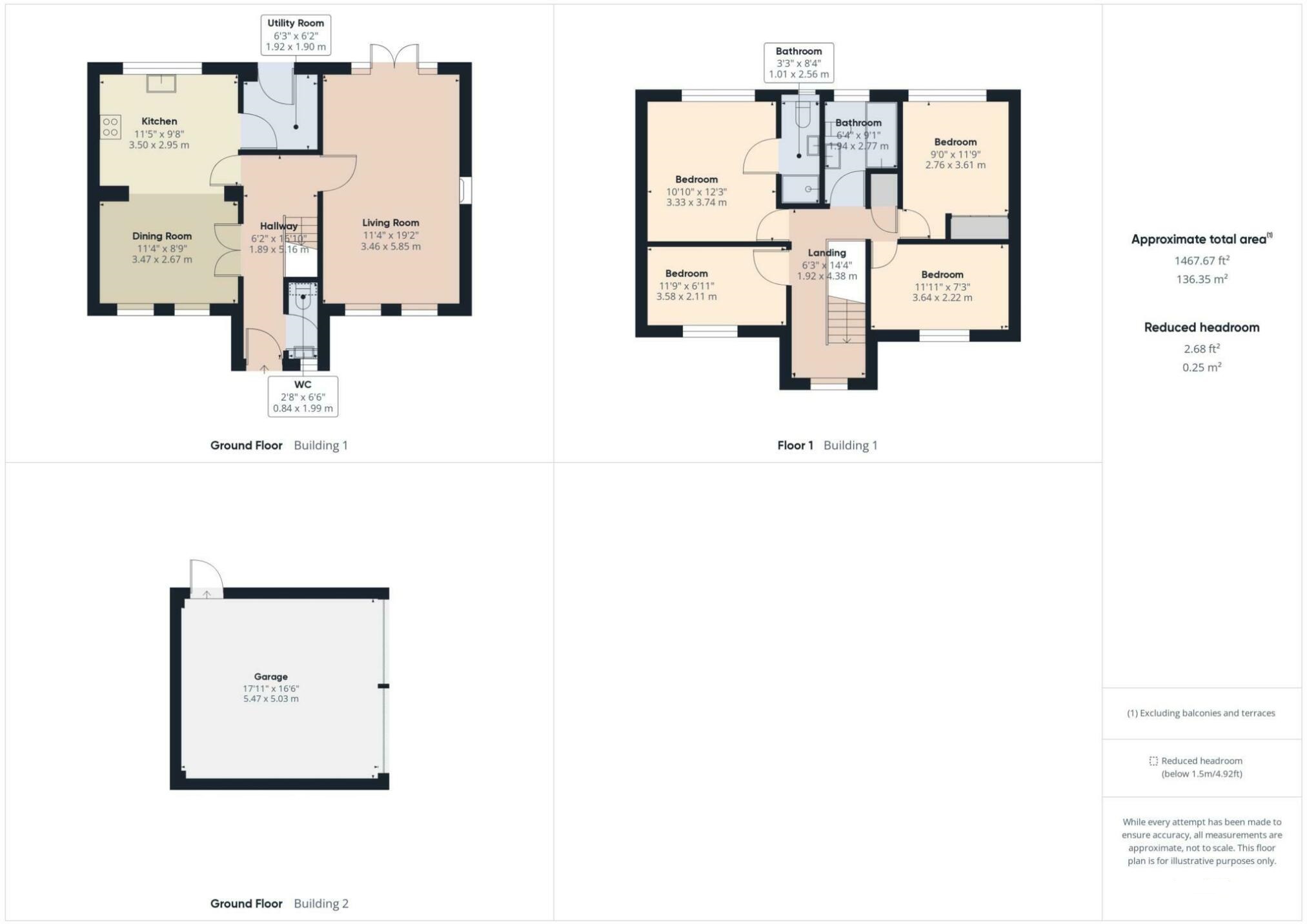 3 Swan Close, Aylesbury floorplan